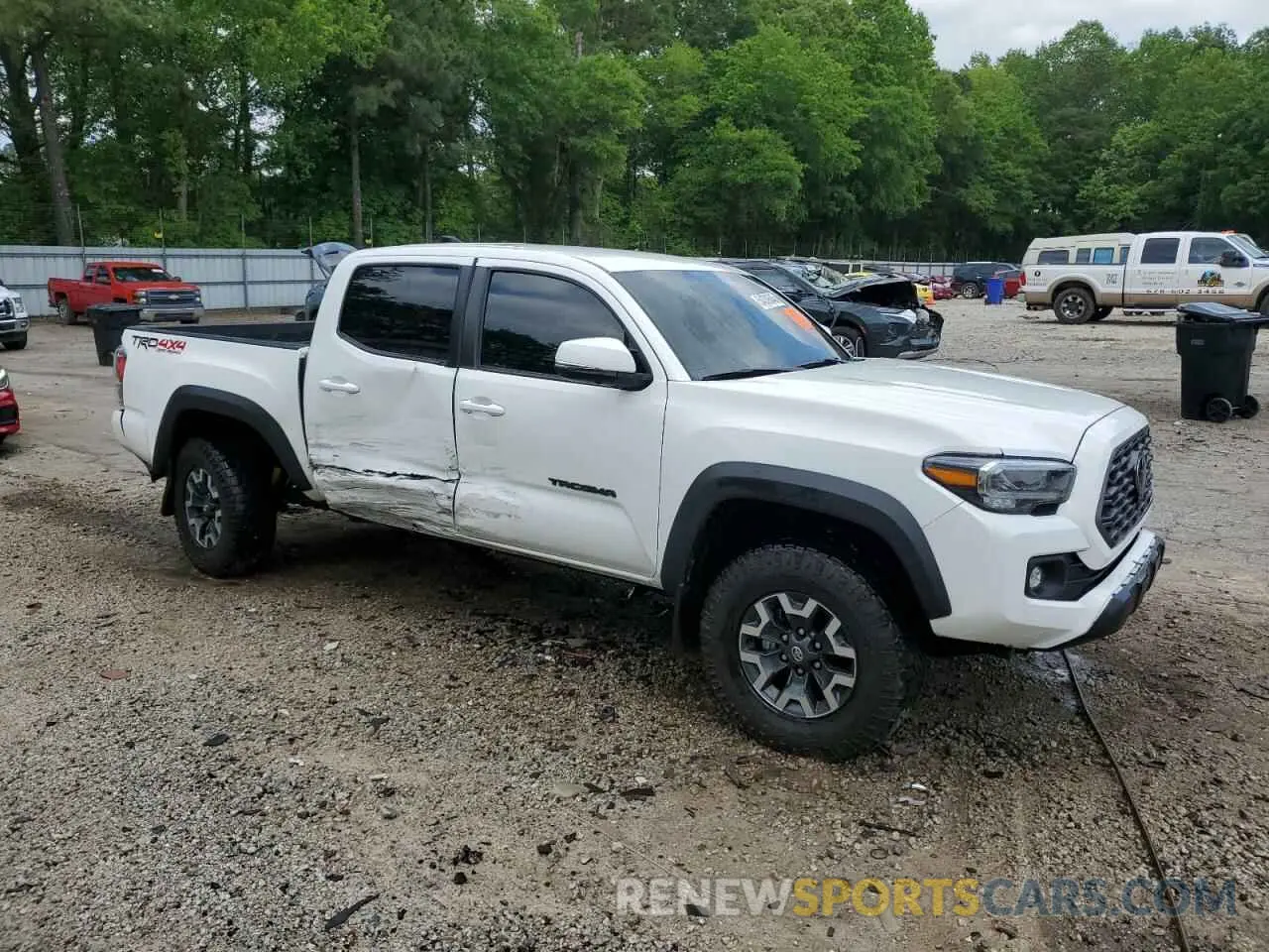 4 Photograph of a damaged car 3TMCZ5AN8PM561029 TOYOTA TACOMA 2023