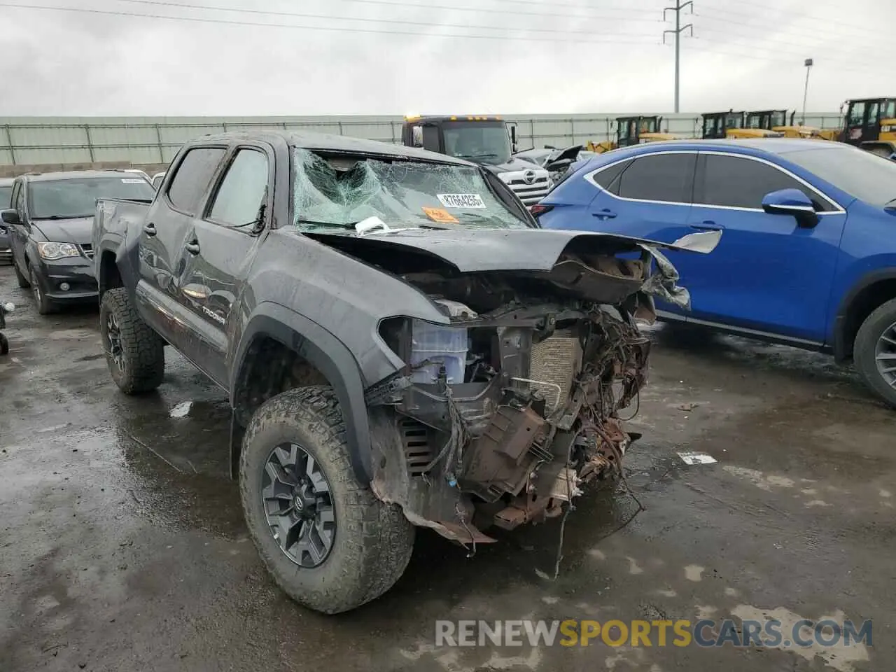 4 Photograph of a damaged car 3TMCZ5AN8PM571155 TOYOTA TACOMA 2023