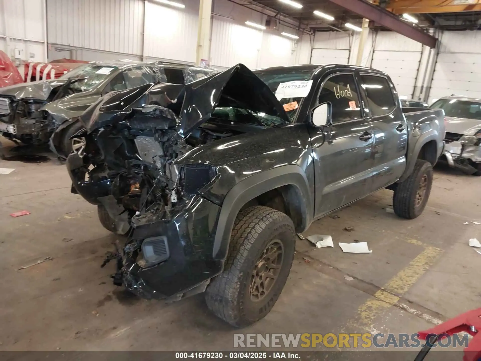 2 Photograph of a damaged car 3TMCZ5AN8PM578705 TOYOTA TACOMA 2023