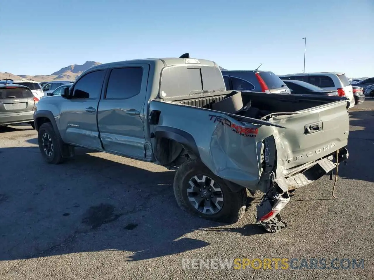 2 Photograph of a damaged car 3TMCZ5AN8PM619866 TOYOTA TACOMA 2023