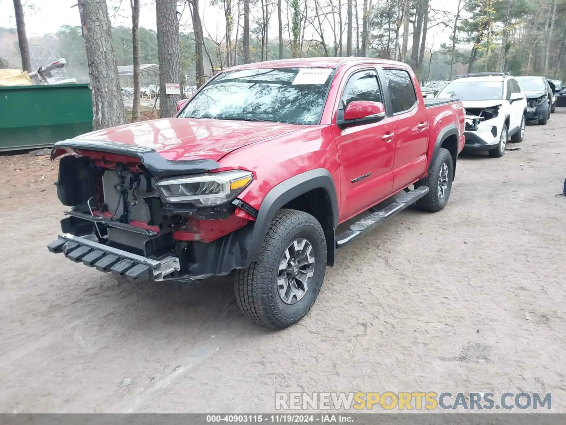 2 Photograph of a damaged car 3TMCZ5AN8PM620435 TOYOTA TACOMA 2023