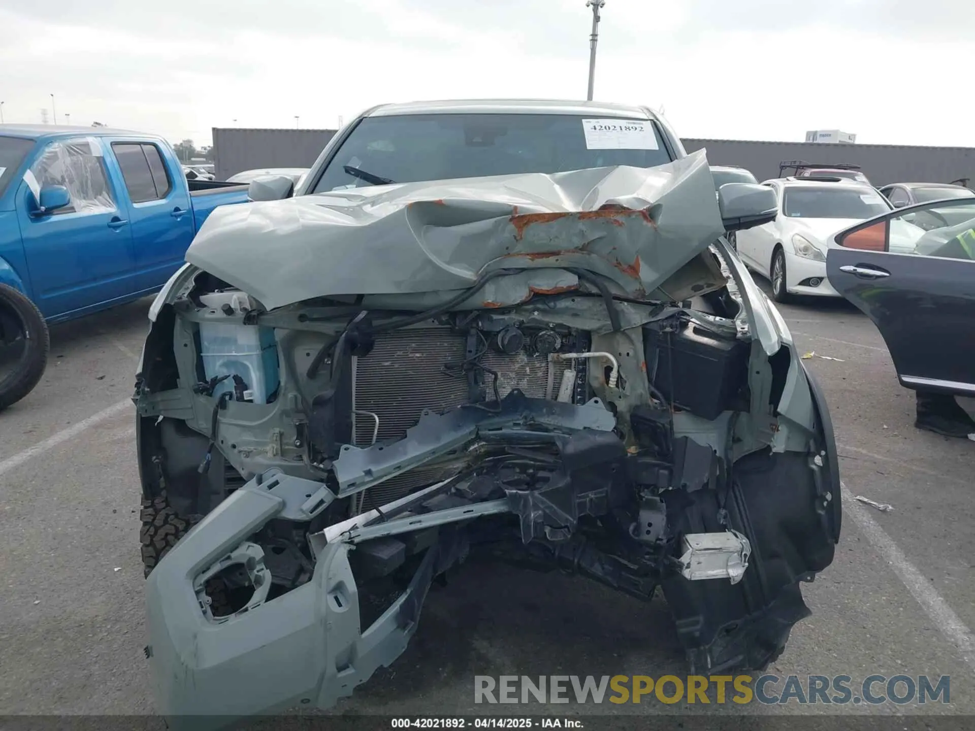 11 Photograph of a damaged car 3TMCZ5AN8PM630141 TOYOTA TACOMA 2023