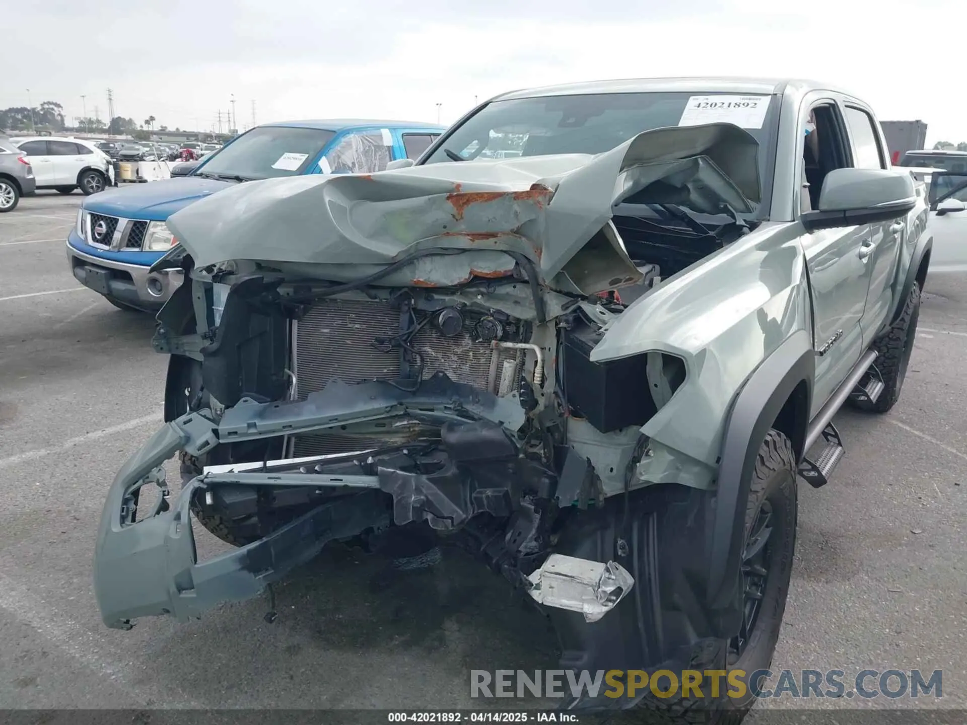 6 Photograph of a damaged car 3TMCZ5AN8PM630141 TOYOTA TACOMA 2023