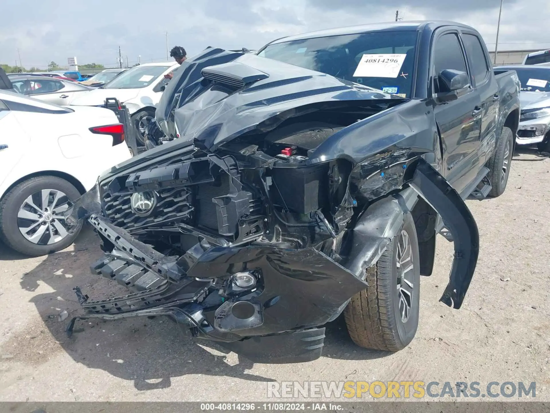 2 Photograph of a damaged car 3TMCZ5AN8PM644718 TOYOTA TACOMA 2023