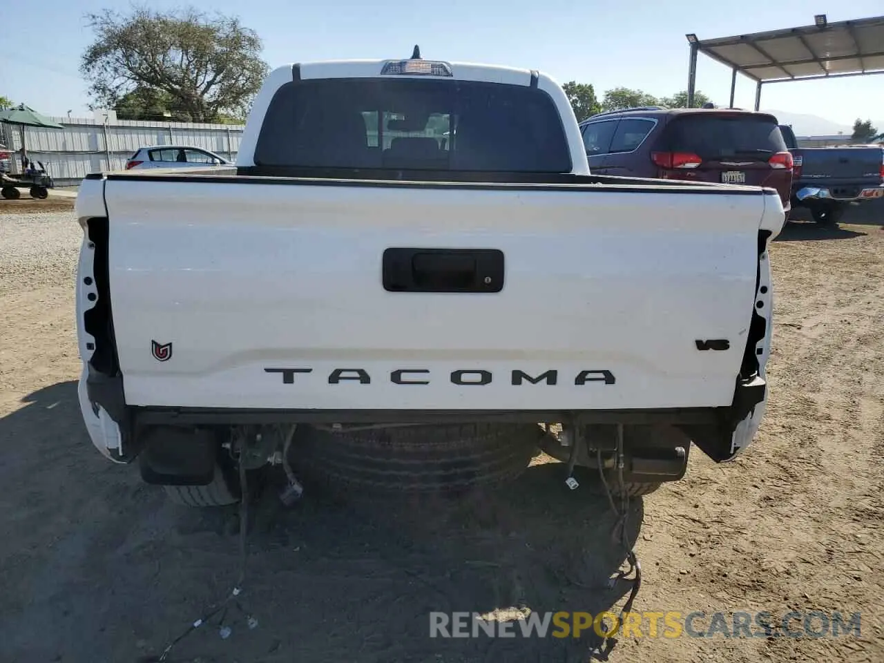 6 Photograph of a damaged car 3TMCZ5AN8PM645013 TOYOTA TACOMA 2023