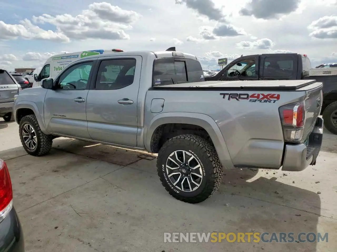 2 Photograph of a damaged car 3TMCZ5AN9PM552260 TOYOTA TACOMA 2023