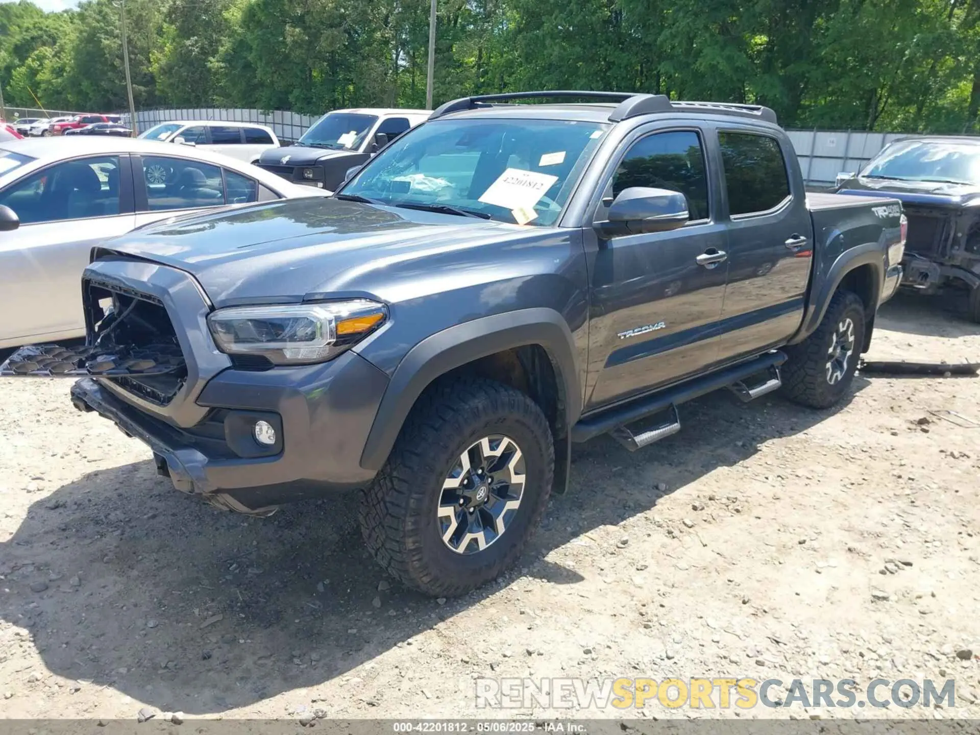2 Photograph of a damaged car 3TMCZ5AN9PM553246 TOYOTA TACOMA 2023