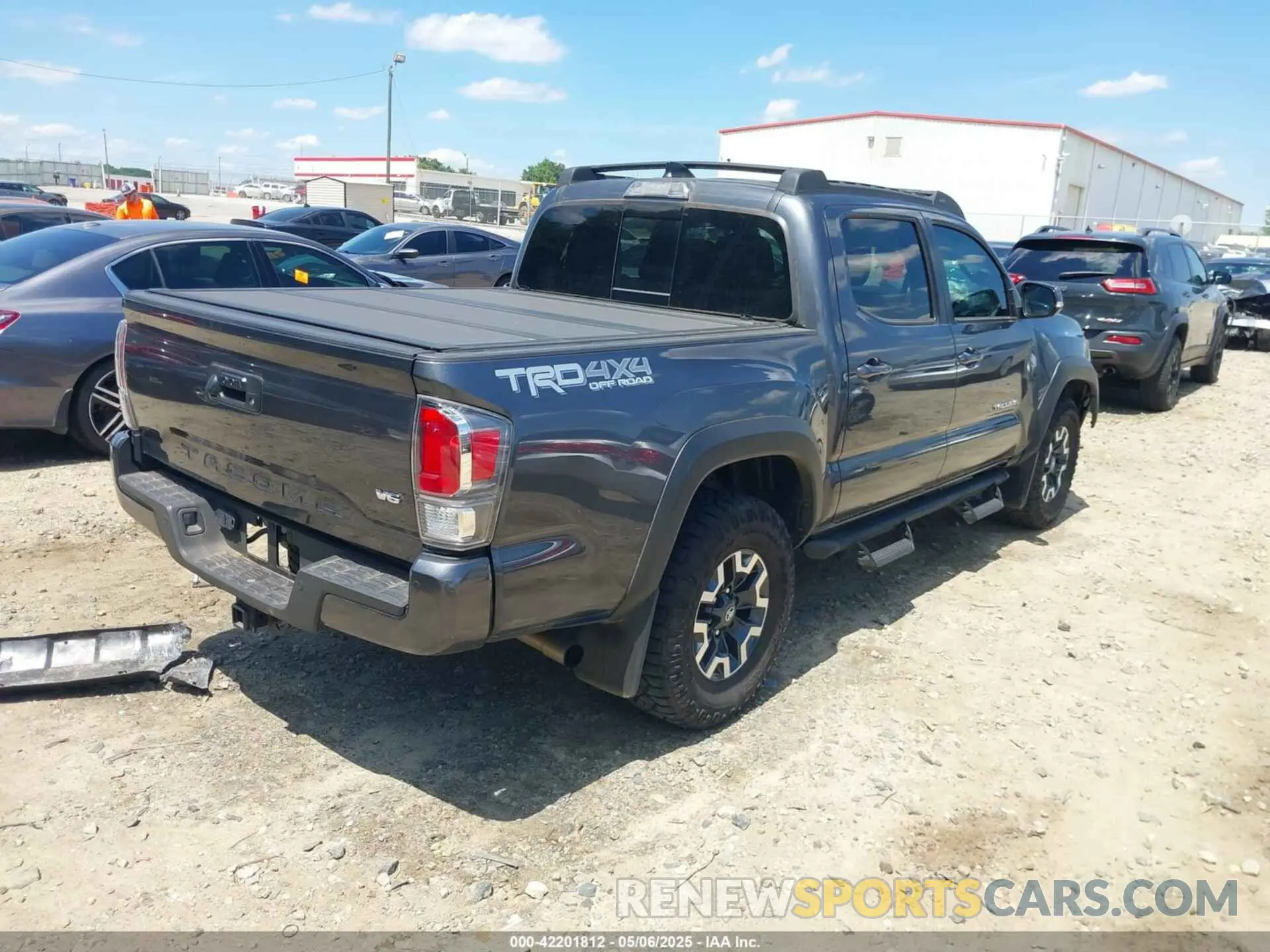 4 Photograph of a damaged car 3TMCZ5AN9PM553246 TOYOTA TACOMA 2023