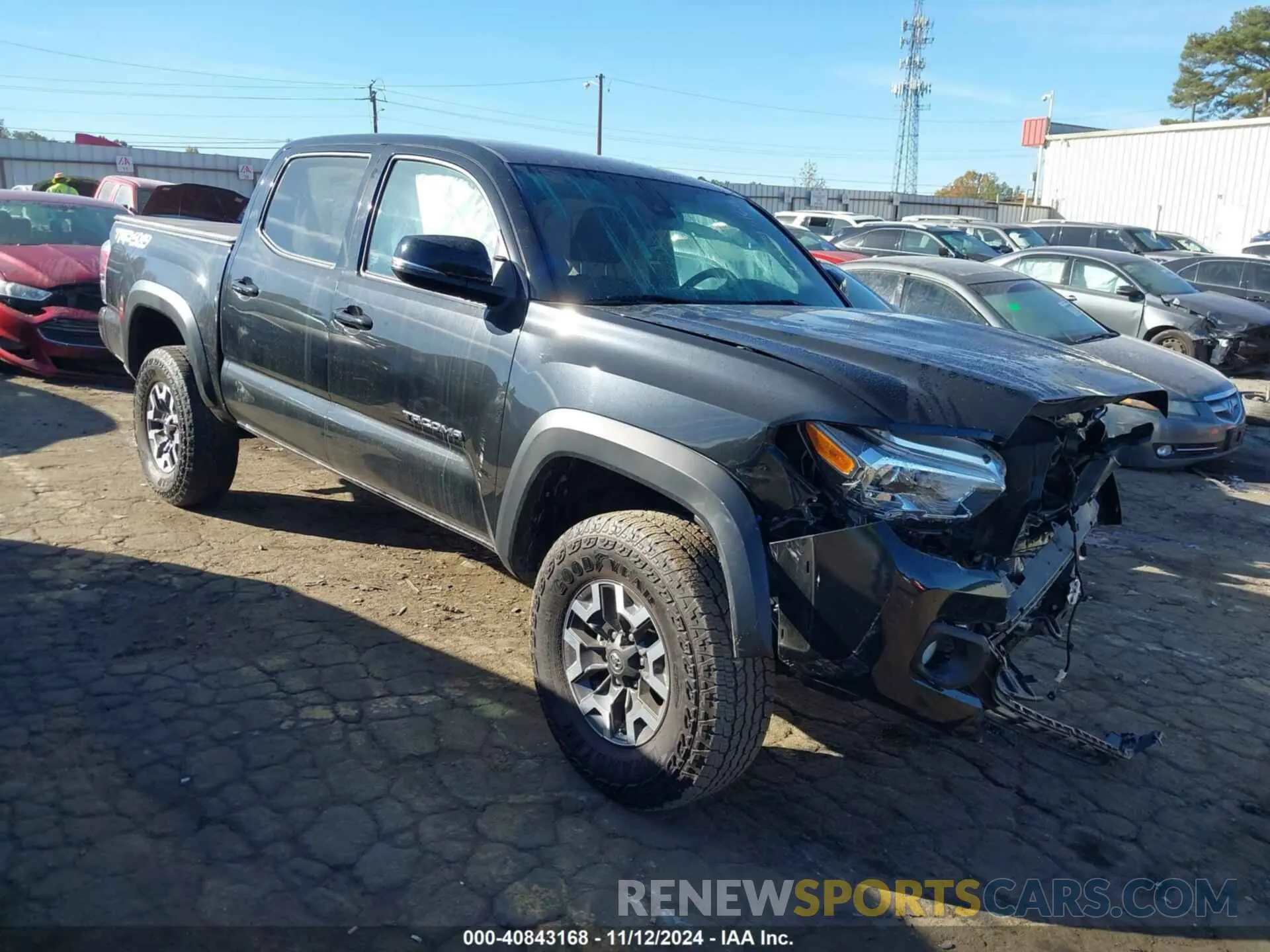 1 Photograph of a damaged car 3TMCZ5AN9PM586943 TOYOTA TACOMA 2023