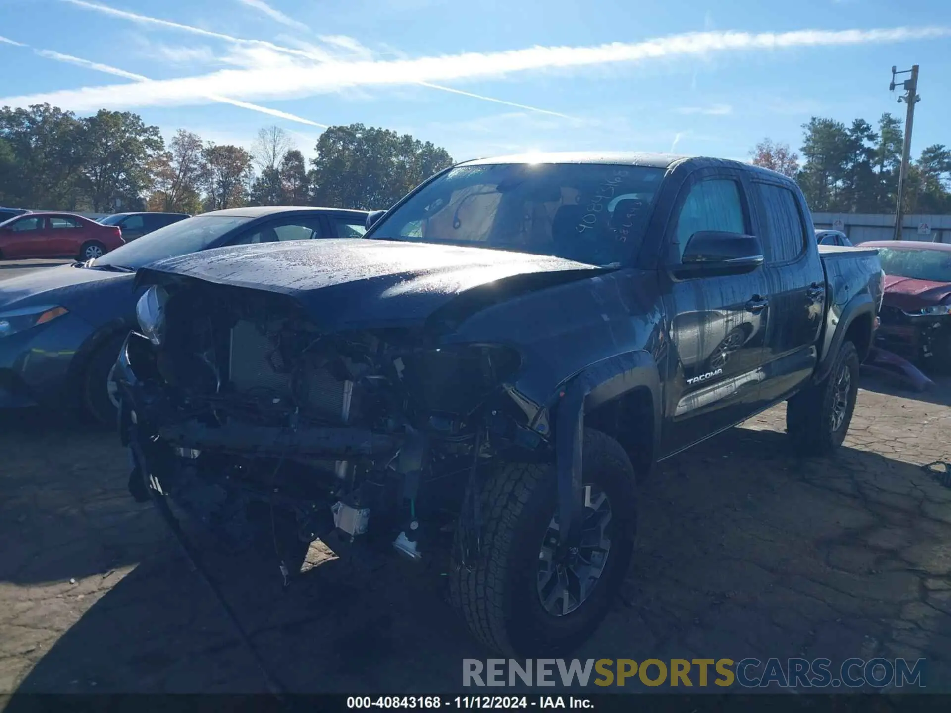 2 Photograph of a damaged car 3TMCZ5AN9PM586943 TOYOTA TACOMA 2023