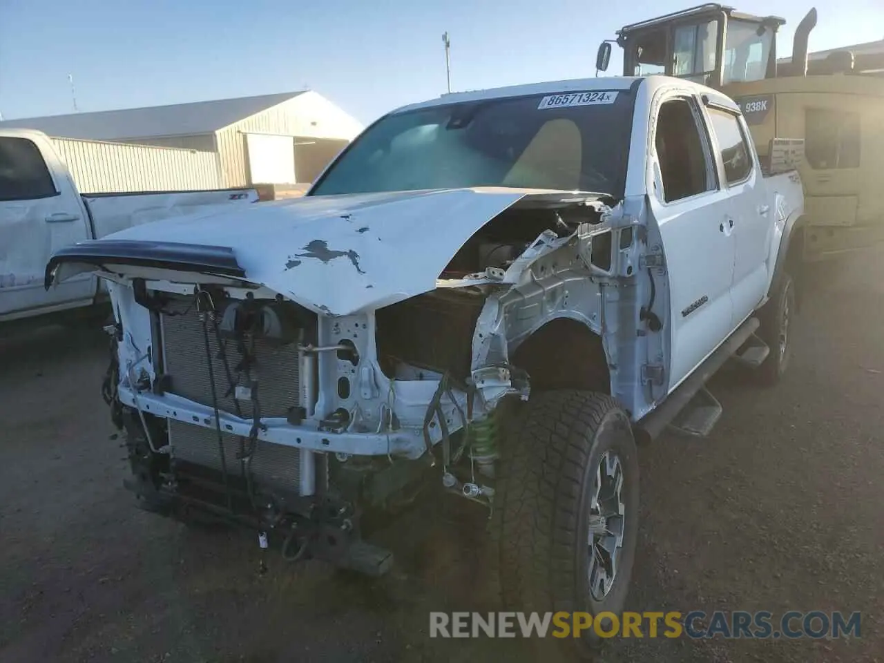 1 Photograph of a damaged car 3TMCZ5AN9PM597022 TOYOTA TACOMA 2023