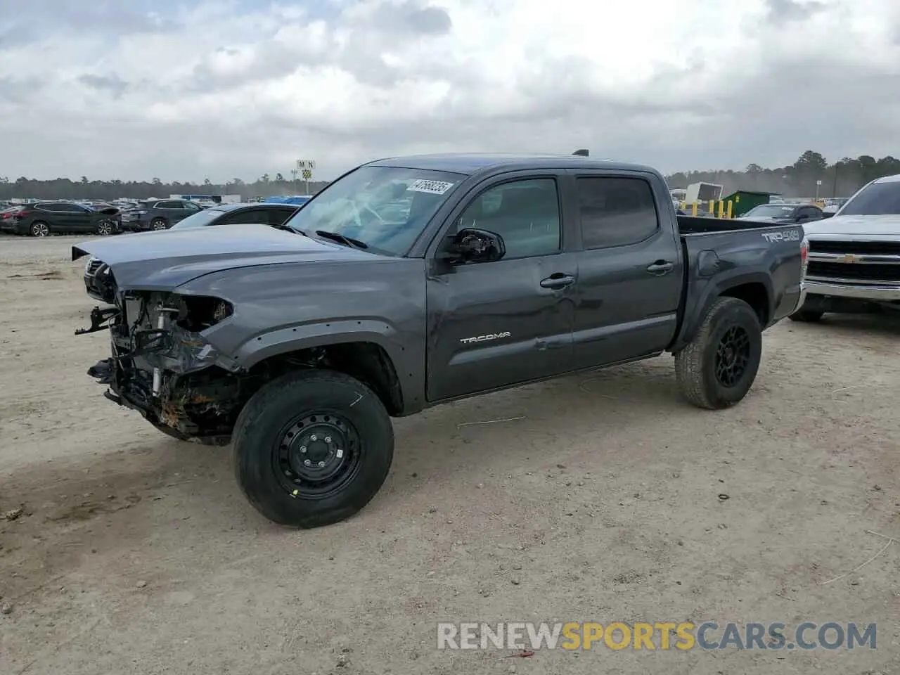 1 Photograph of a damaged car 3TMCZ5AN9PM601540 TOYOTA TACOMA 2023