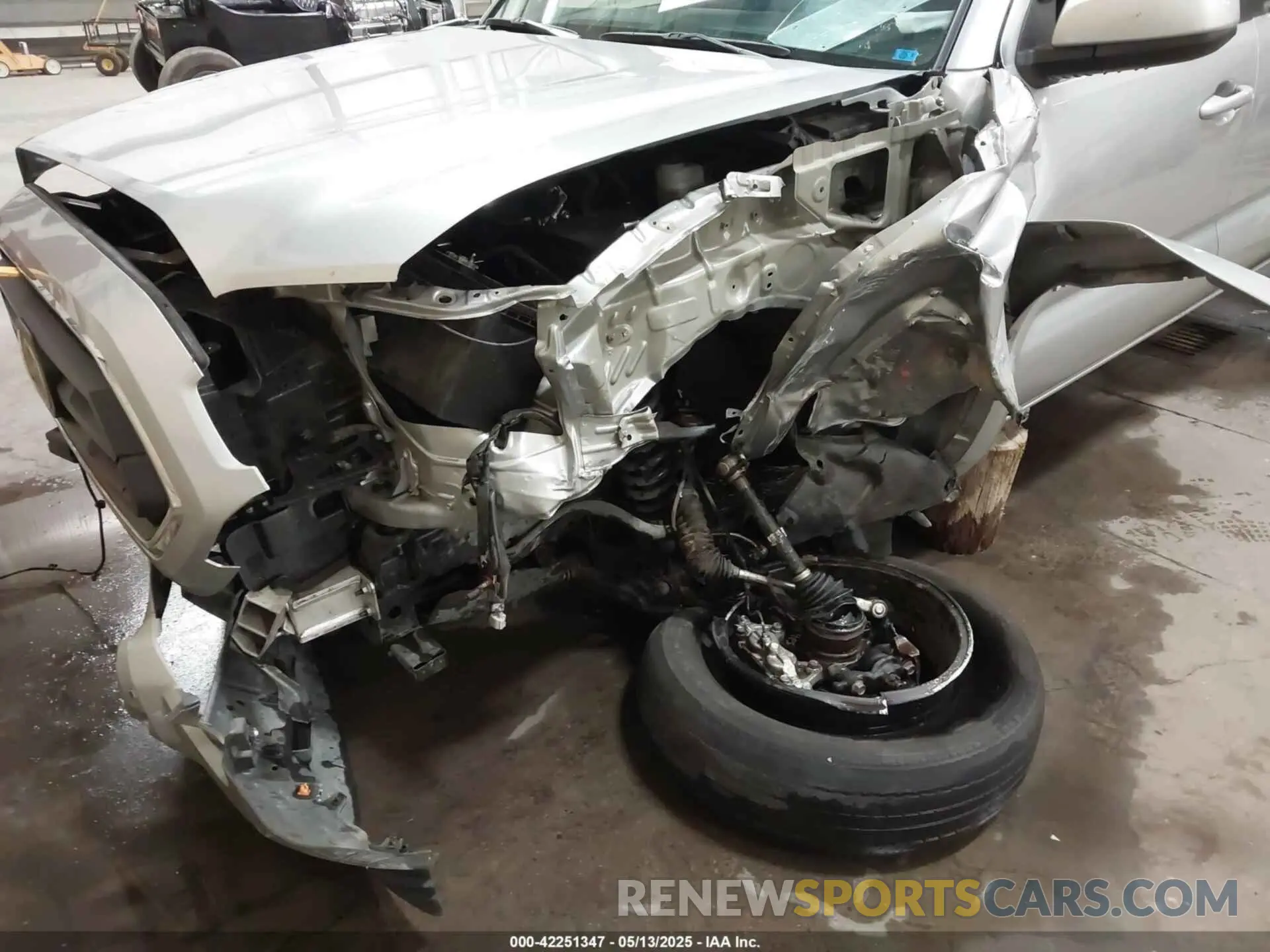 6 Photograph of a damaged car 3TMCZ5AN9PM604793 TOYOTA TACOMA 2023