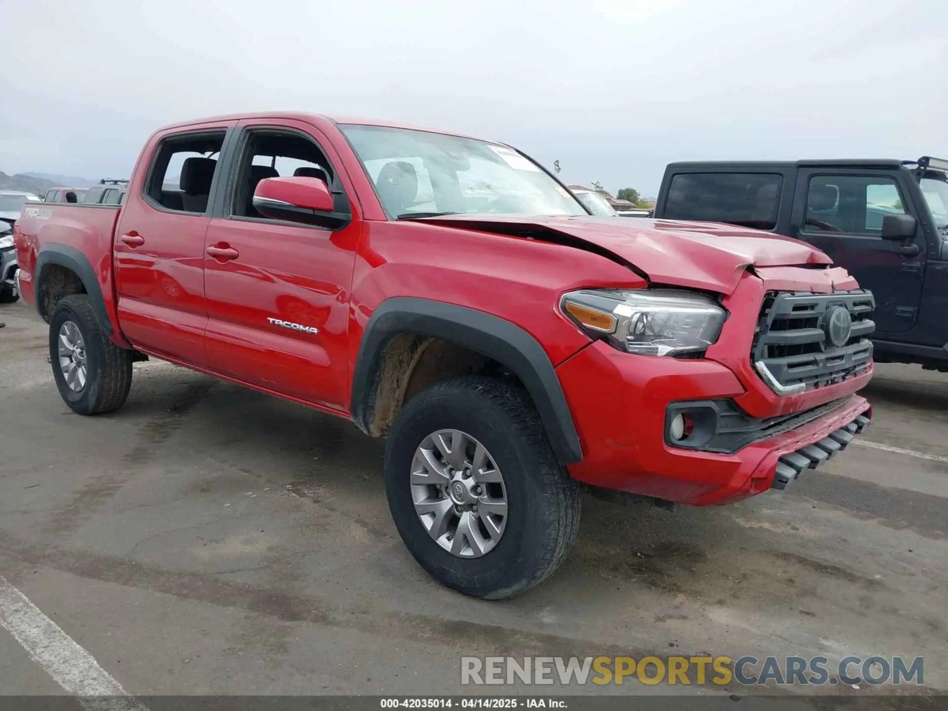 1 Photograph of a damaged car 3TMCZ5AN9PM628155 TOYOTA TACOMA 2023
