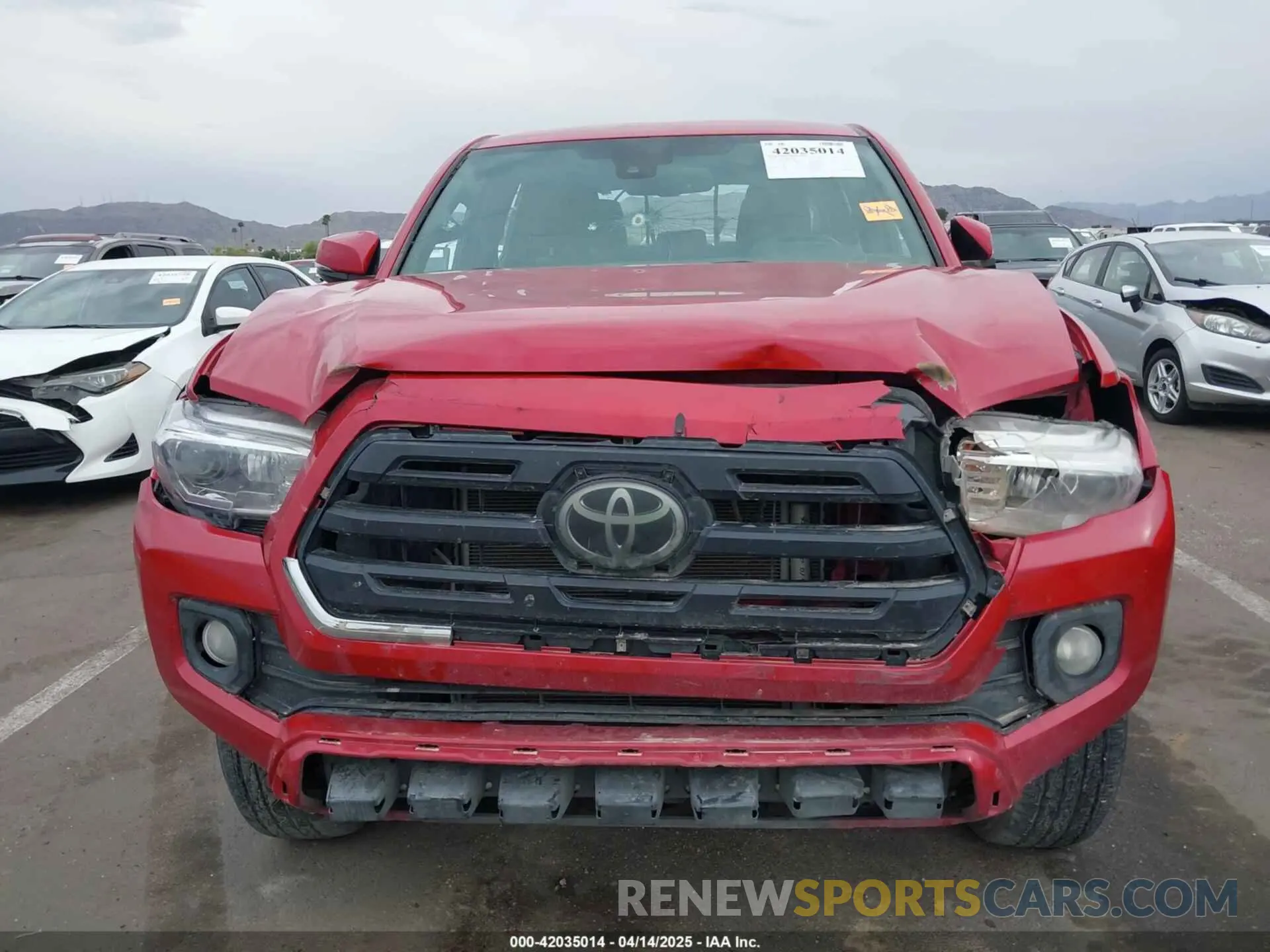 6 Photograph of a damaged car 3TMCZ5AN9PM628155 TOYOTA TACOMA 2023
