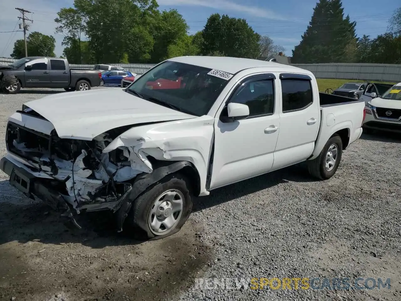 1 Photograph of a damaged car 3TMCZ5AN9PM636921 TOYOTA TACOMA 2023