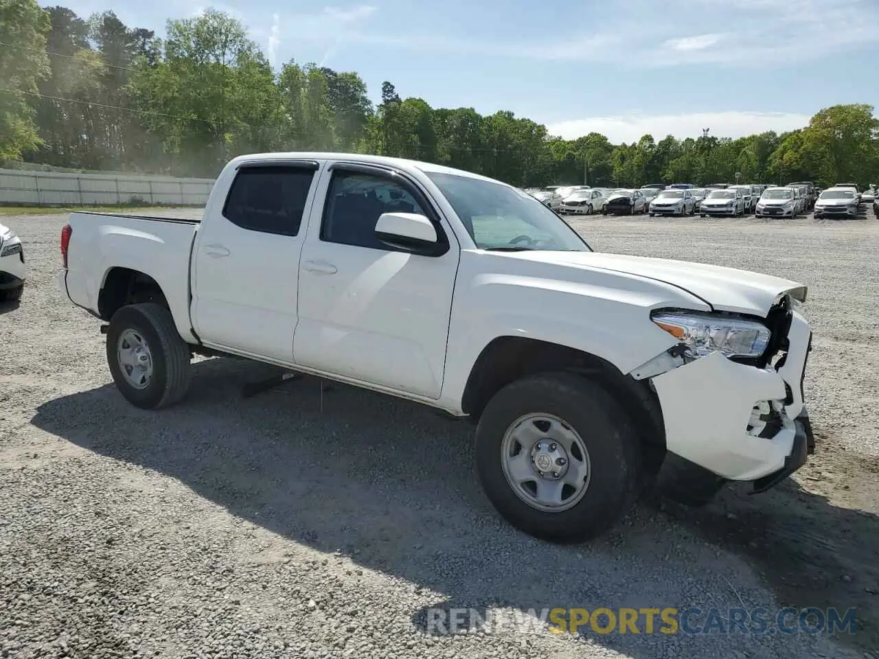 4 Photograph of a damaged car 3TMCZ5AN9PM636921 TOYOTA TACOMA 2023