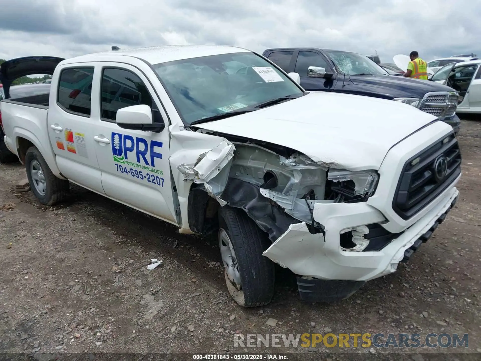 1 Photograph of a damaged car 3TMCZ5AN9PM647787 TOYOTA TACOMA 2023