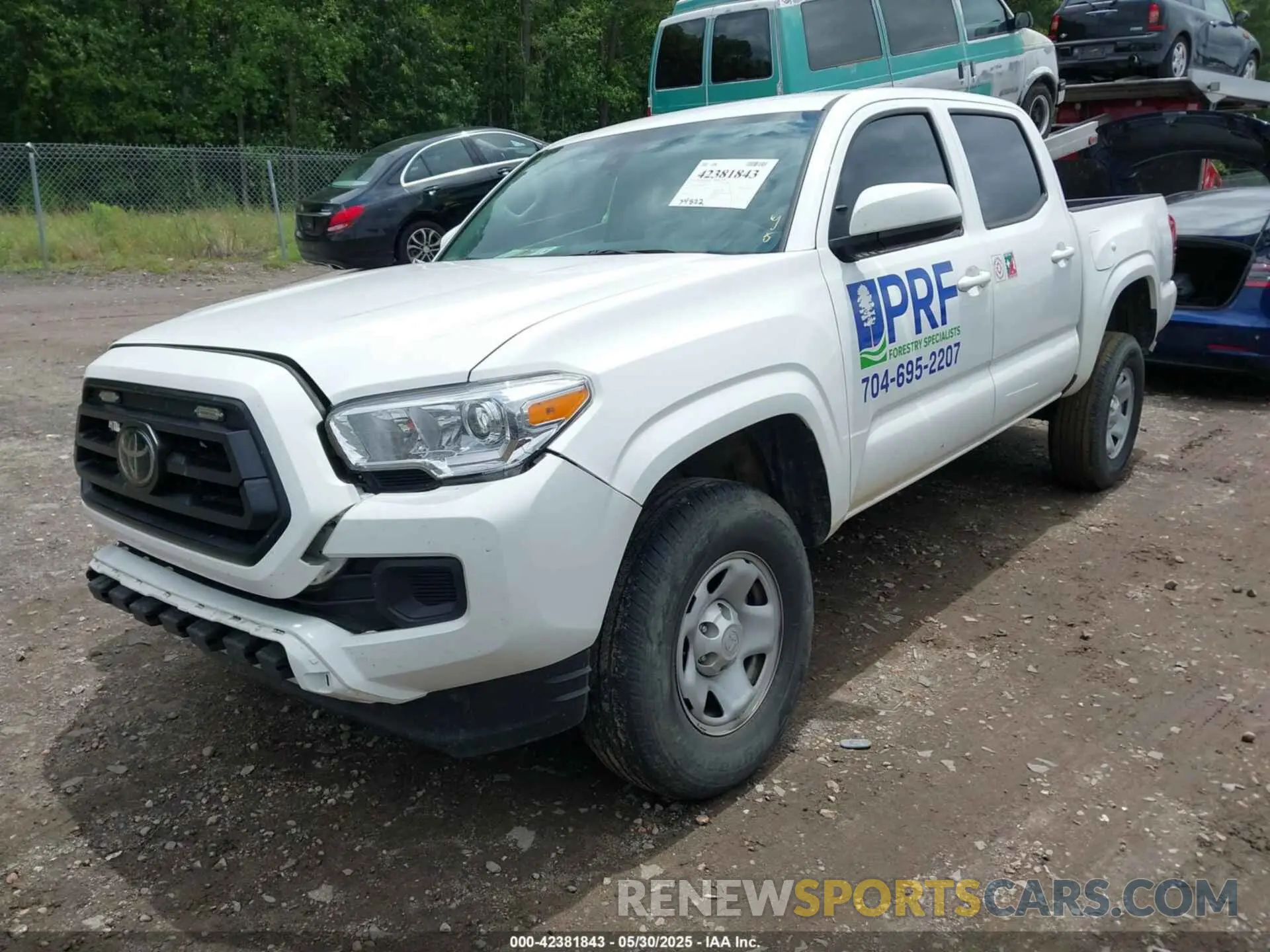 2 Photograph of a damaged car 3TMCZ5AN9PM647787 TOYOTA TACOMA 2023