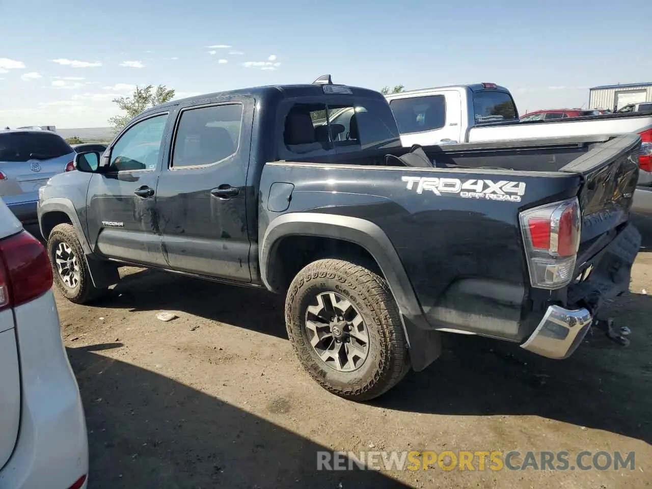 2 Photograph of a damaged car 3TMCZ5AN9PM651693 TOYOTA TACOMA 2023