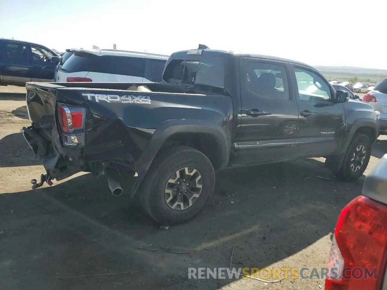 3 Photograph of a damaged car 3TMCZ5AN9PM651693 TOYOTA TACOMA 2023