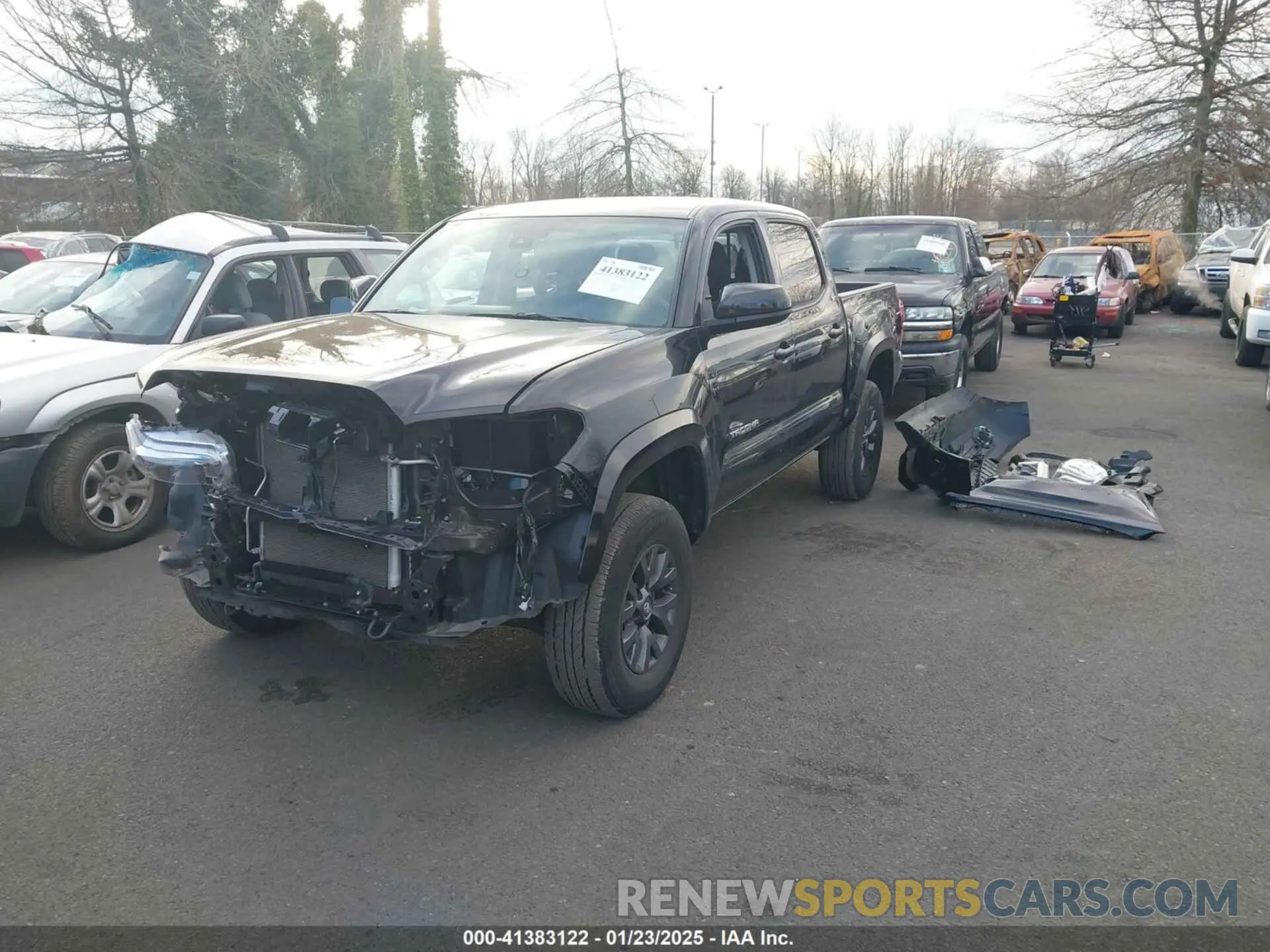 2 Photograph of a damaged car 3TMCZ5ANXPM543499 TOYOTA TACOMA 2023