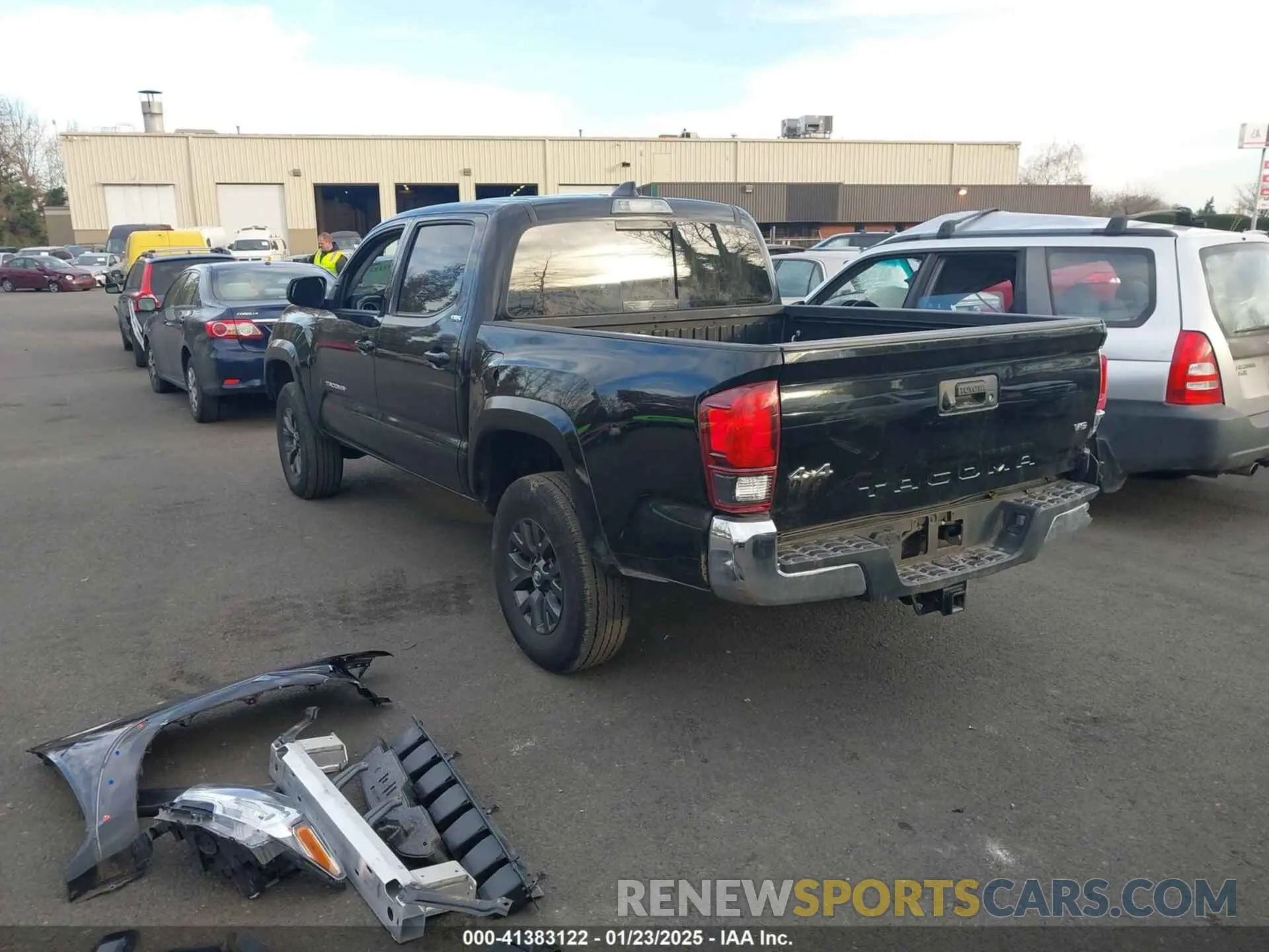 3 Photograph of a damaged car 3TMCZ5ANXPM543499 TOYOTA TACOMA 2023
