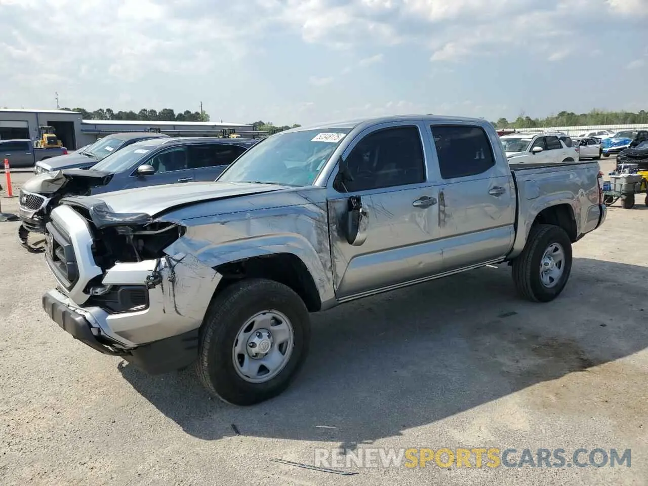 1 Photograph of a damaged car 3TMCZ5ANXPM596400 TOYOTA TACOMA 2023
