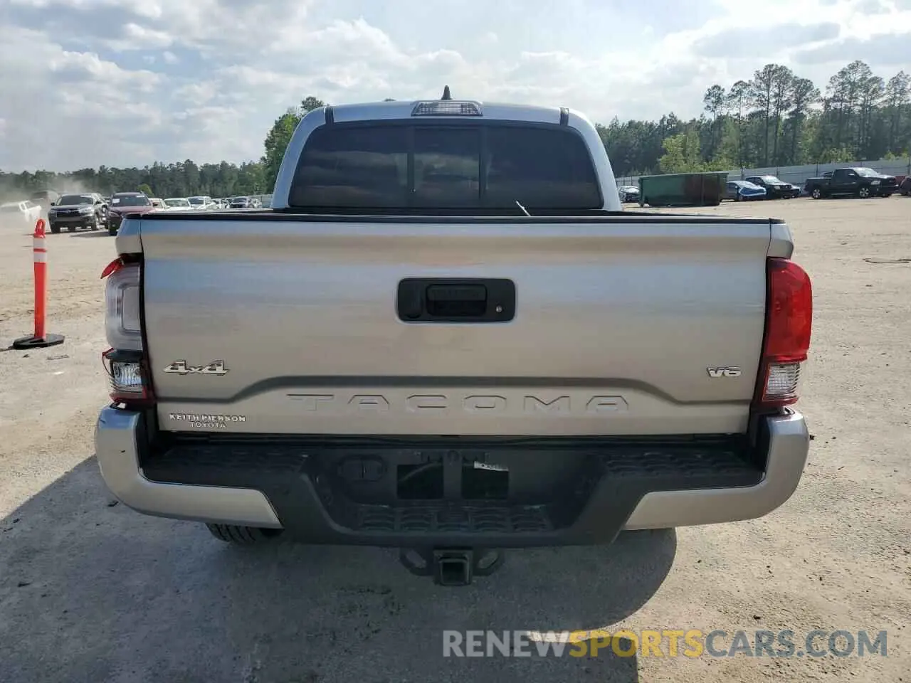 6 Photograph of a damaged car 3TMCZ5ANXPM596400 TOYOTA TACOMA 2023