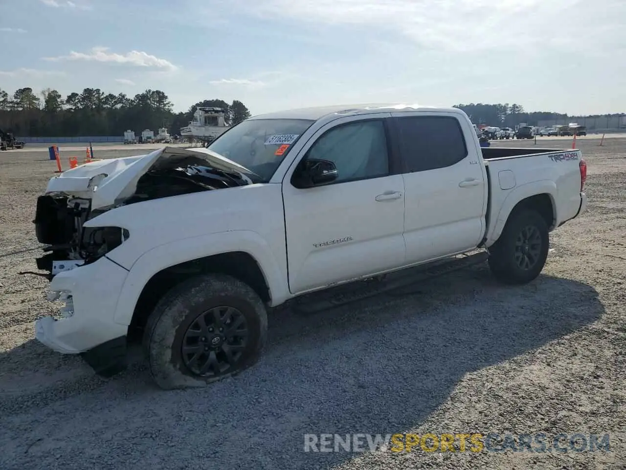 1 Photograph of a damaged car 3TMCZ5ANXPM603961 TOYOTA TACOMA 2023