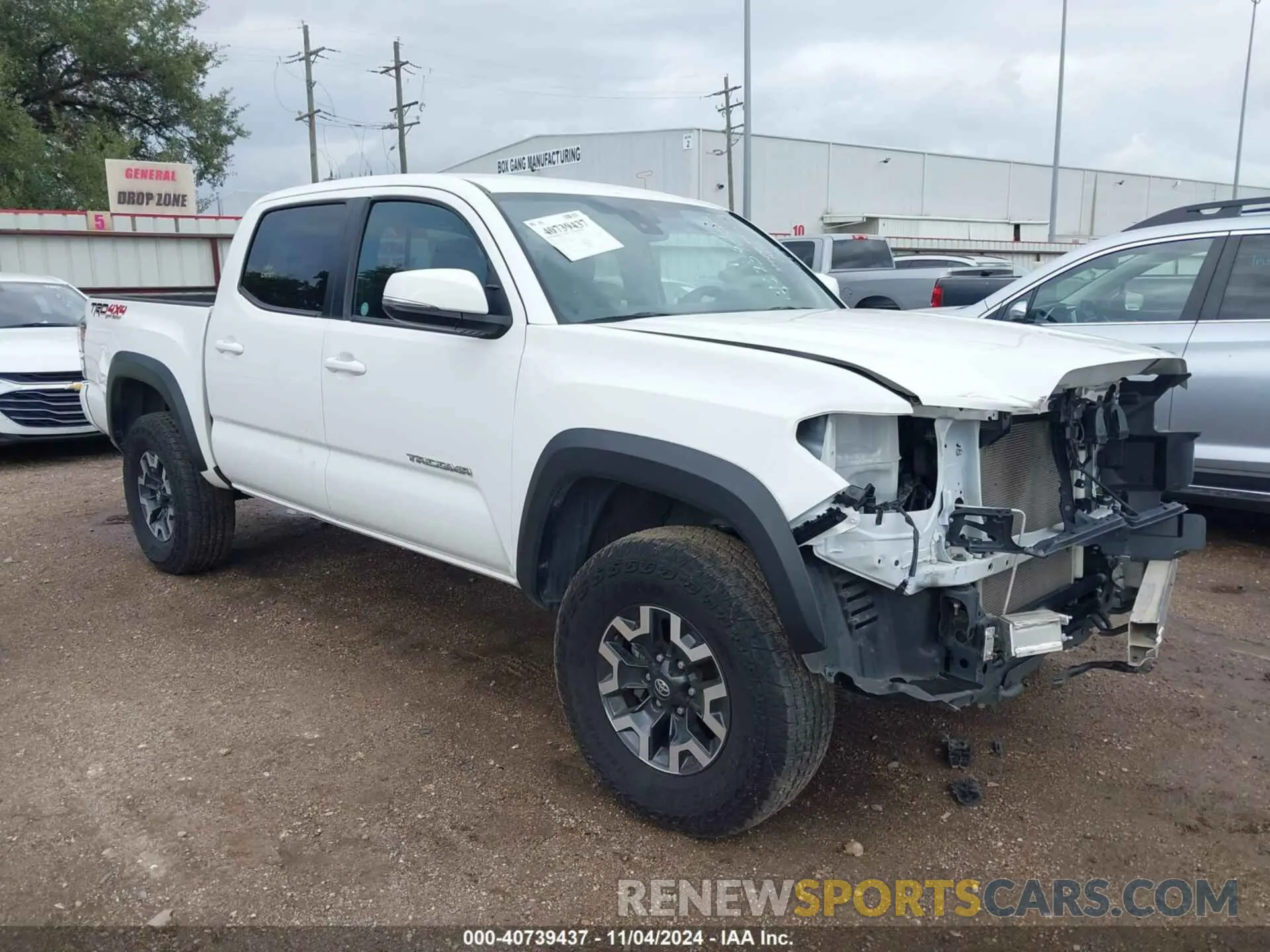 1 Photograph of a damaged car 3TMCZ5ANXPM611770 TOYOTA TACOMA 2023