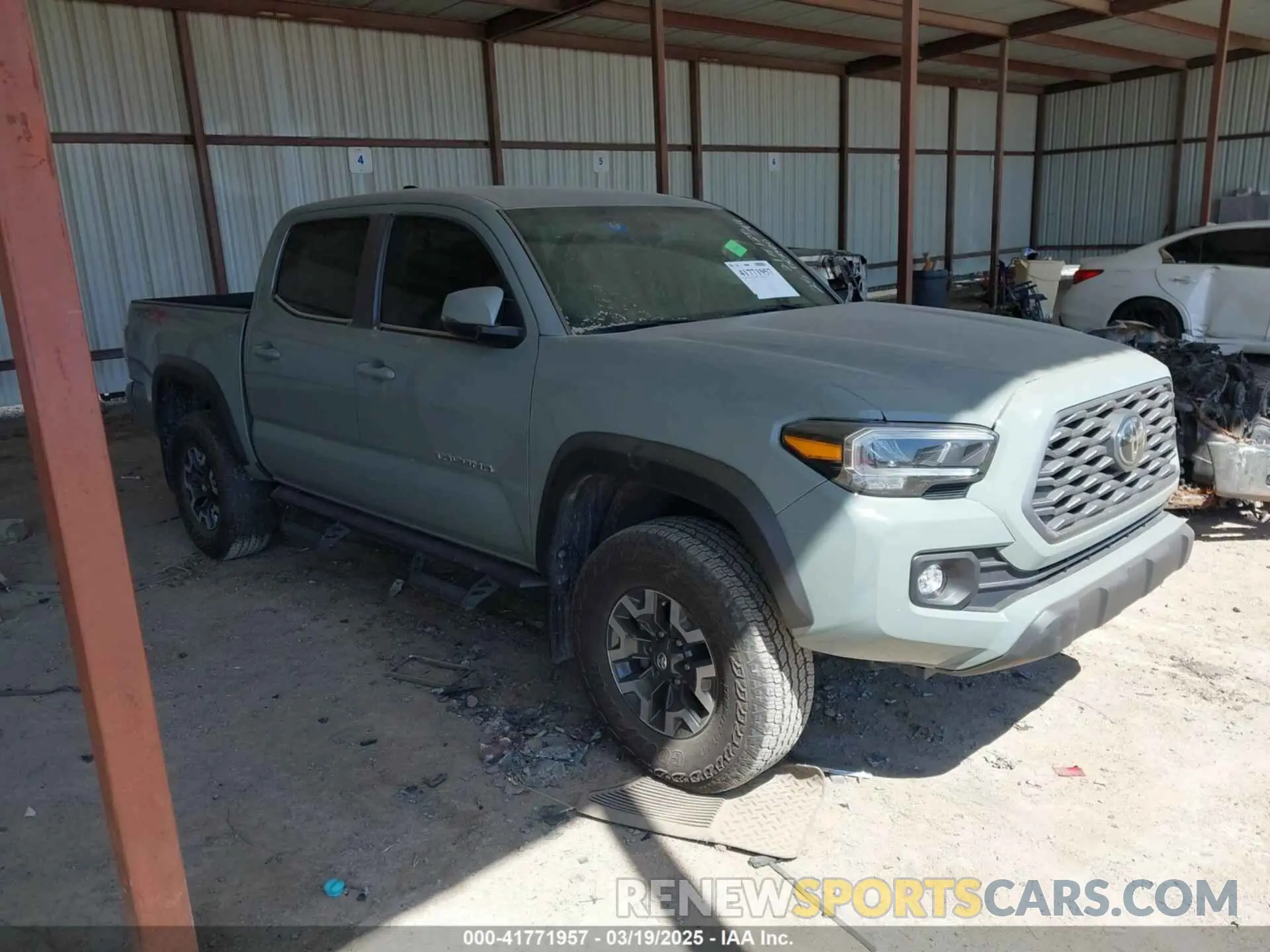 1 Photograph of a damaged car 3TMCZ5ANXPM613857 TOYOTA TACOMA 2023
