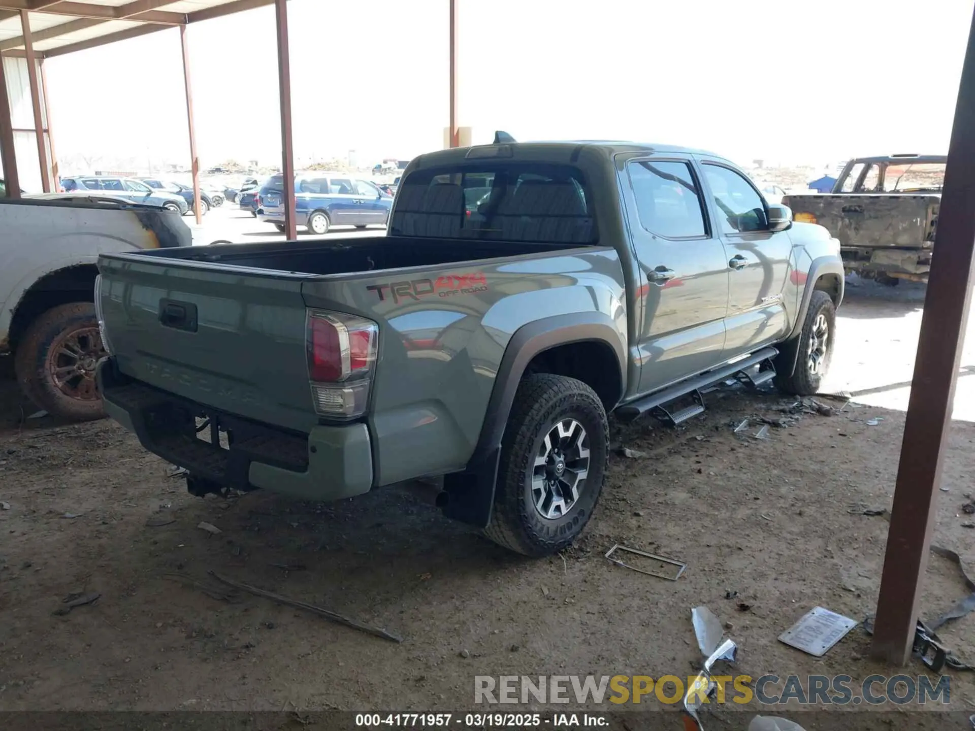 4 Photograph of a damaged car 3TMCZ5ANXPM613857 TOYOTA TACOMA 2023