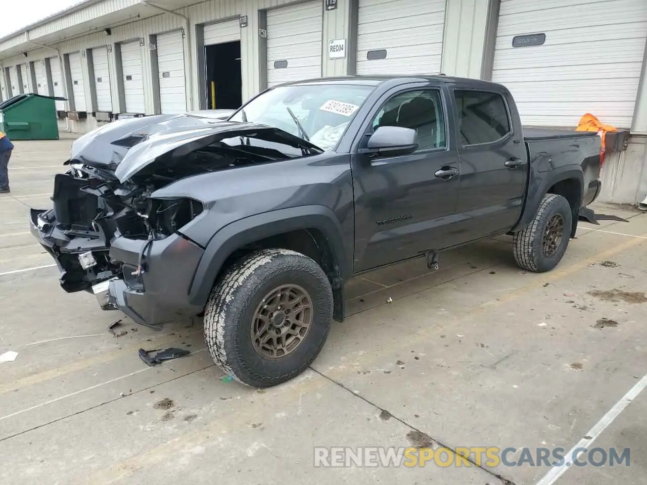 1 Photograph of a damaged car 3TMCZ5ANXPM622221 TOYOTA TACOMA 2023