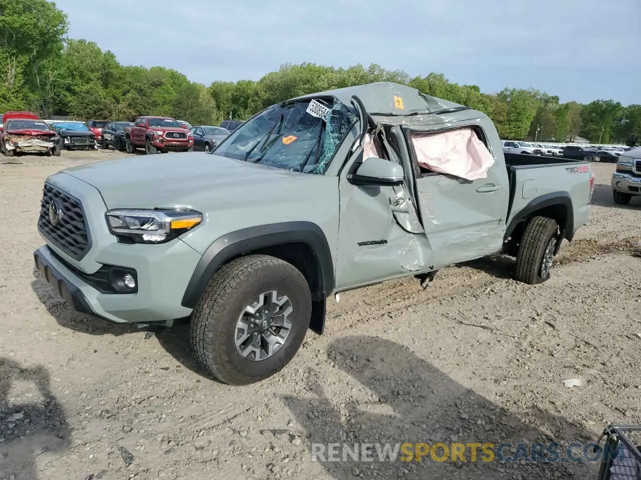 1 Photograph of a damaged car 3TMCZ5ANXPM622882 TOYOTA TACOMA 2023
