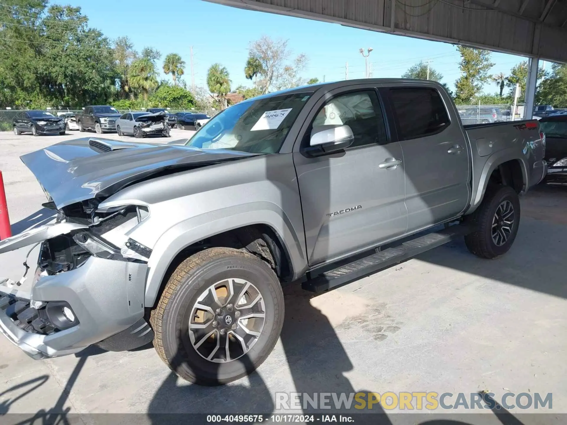 2 Photograph of a damaged car 3TMCZ5ANXPM638869 TOYOTA TACOMA 2023
