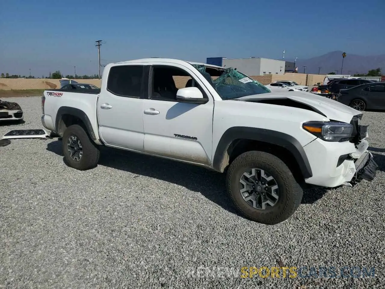 4 Photograph of a damaged car 3TMCZ5ANXPM649581 TOYOTA TACOMA 2023