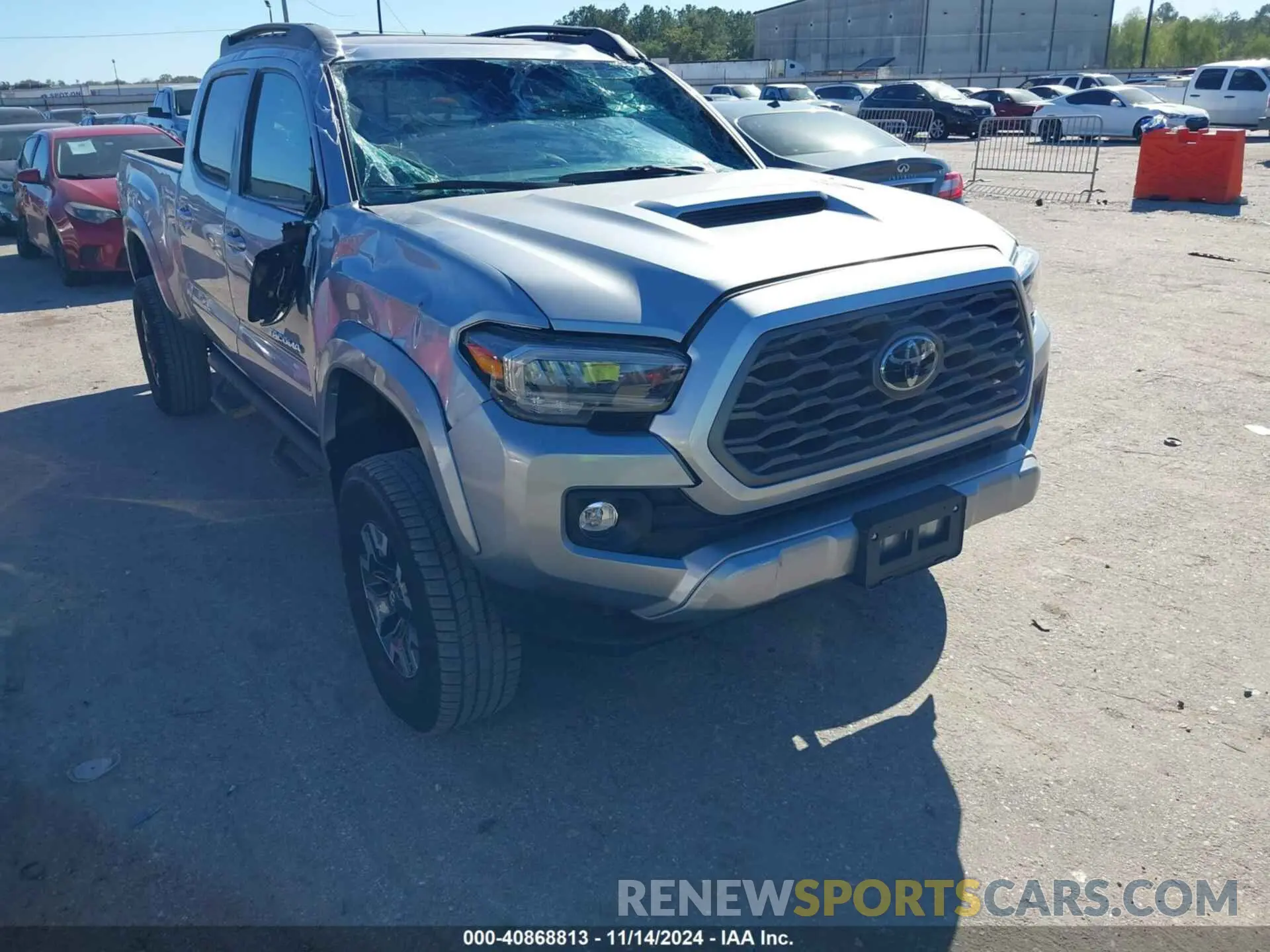1 Photograph of a damaged car 3TMDZ5BN0PM147827 TOYOTA TACOMA 2023