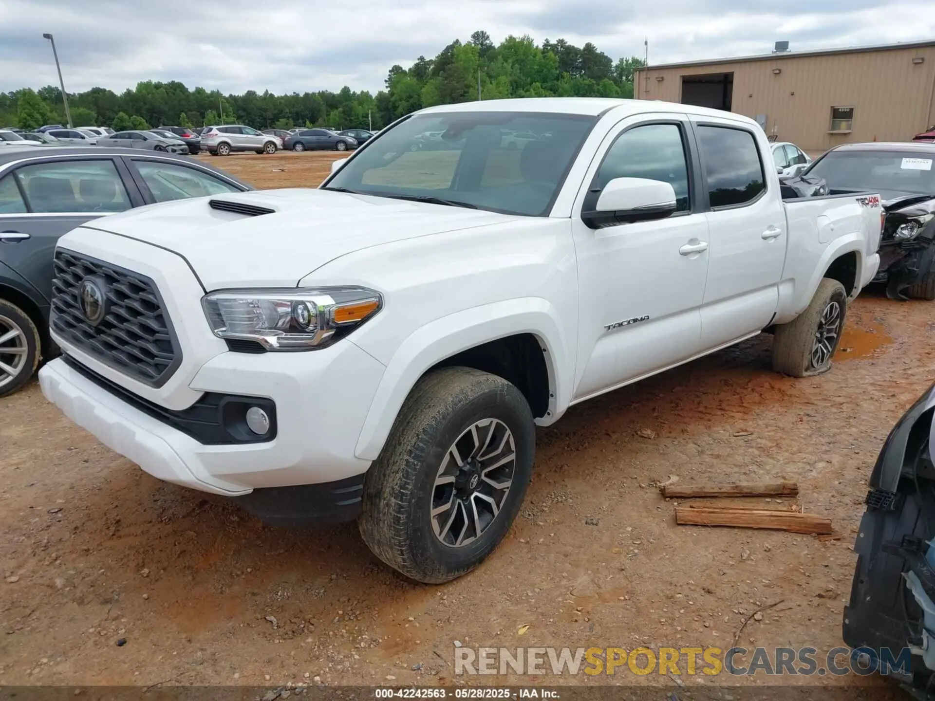 2 Photograph of a damaged car 3TMDZ5BN0PM153028 TOYOTA TACOMA 2023