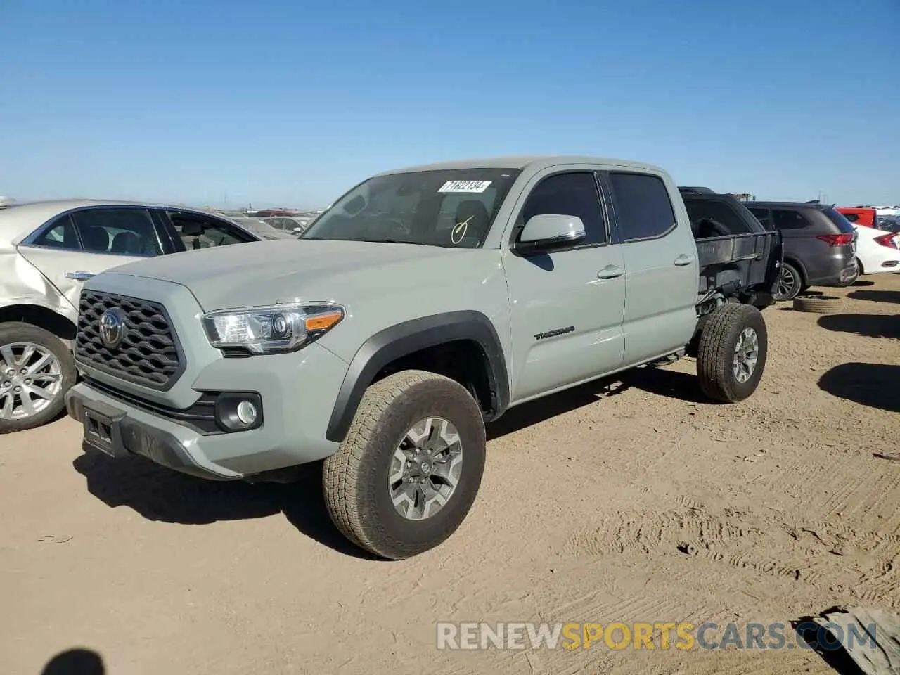 1 Photograph of a damaged car 3TMDZ5BN0PM155331 TOYOTA TACOMA 2023