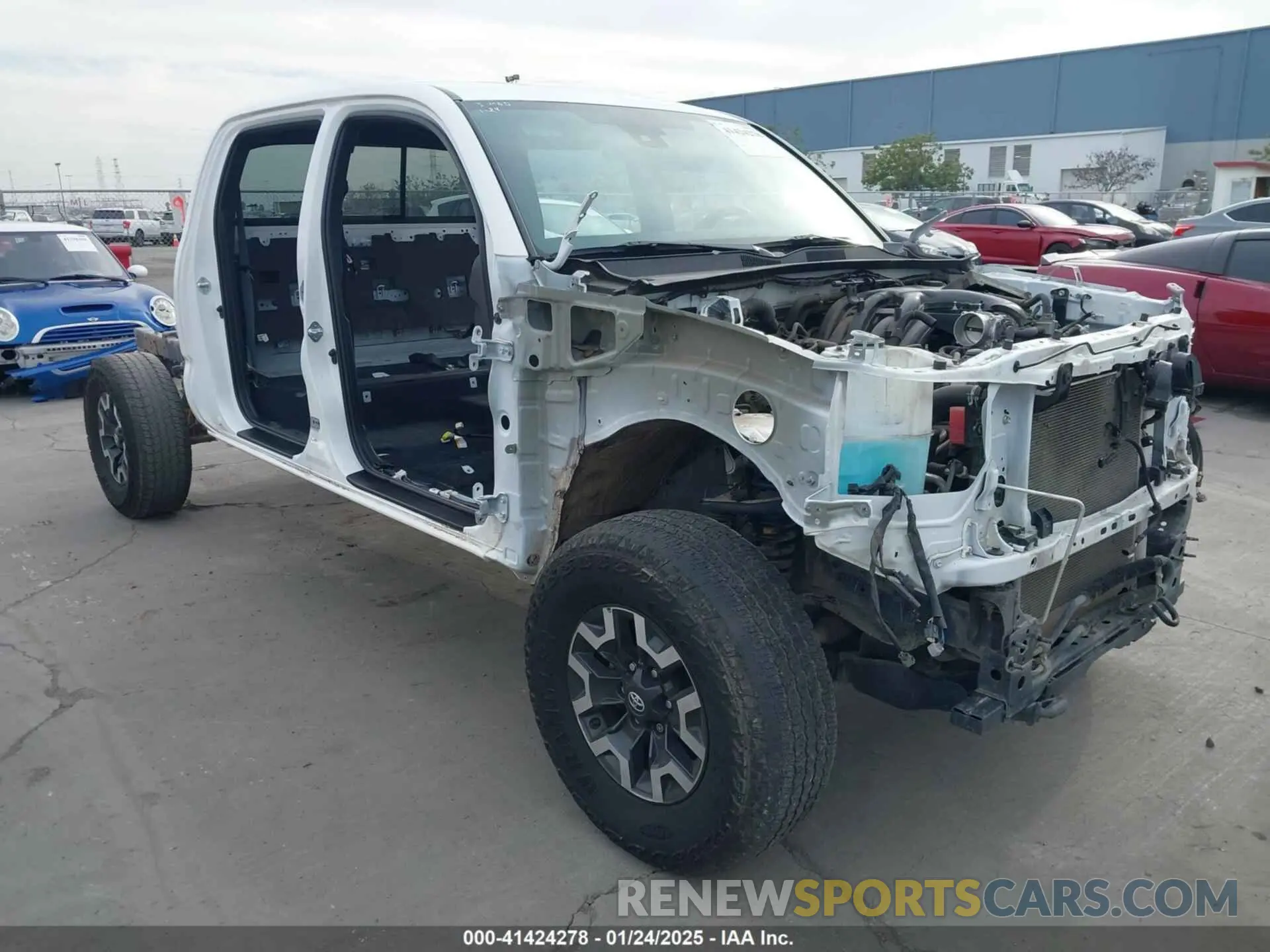 1 Photograph of a damaged car 3TMDZ5BN0PM156107 TOYOTA TACOMA 2023