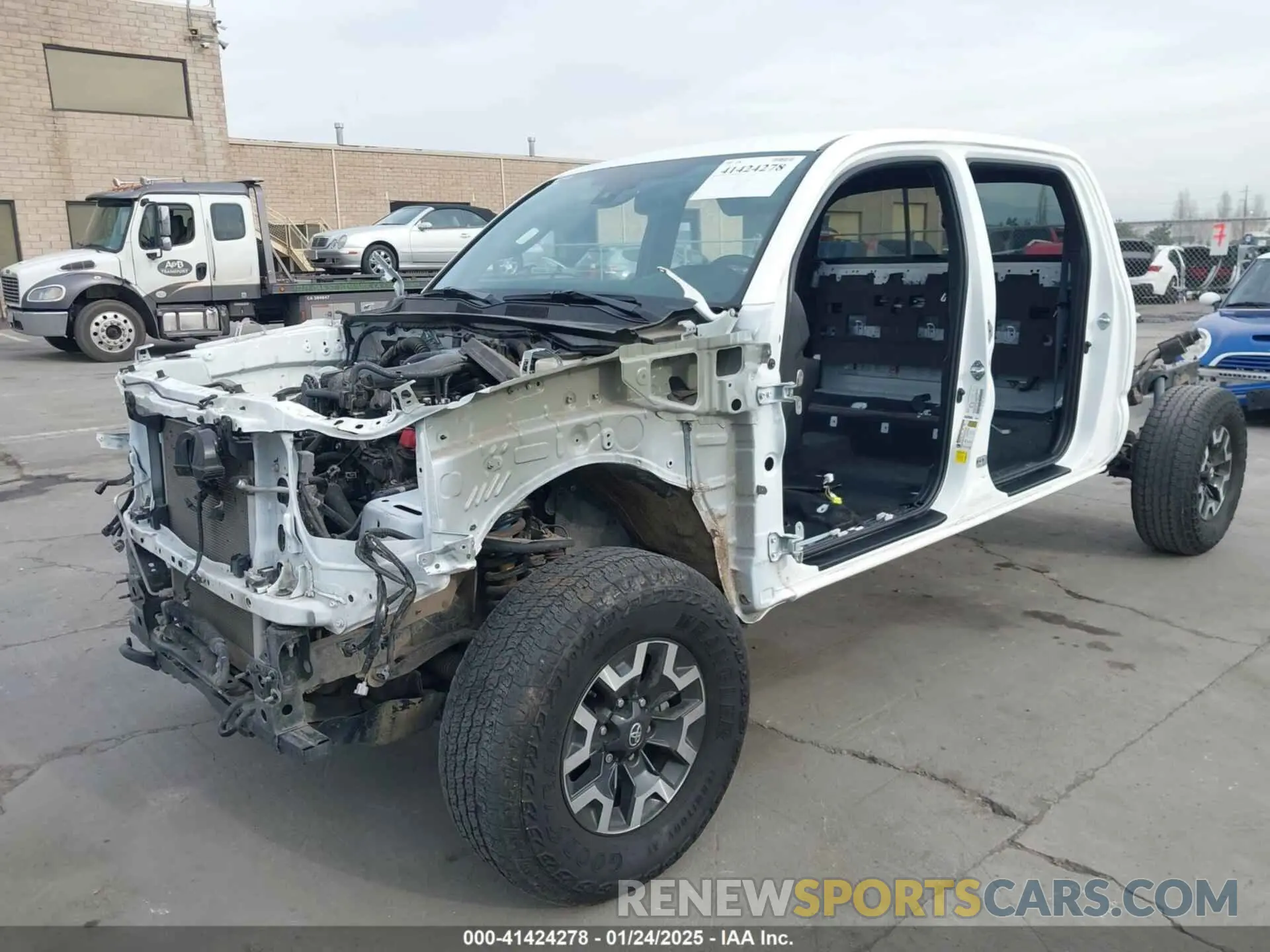 2 Photograph of a damaged car 3TMDZ5BN0PM156107 TOYOTA TACOMA 2023