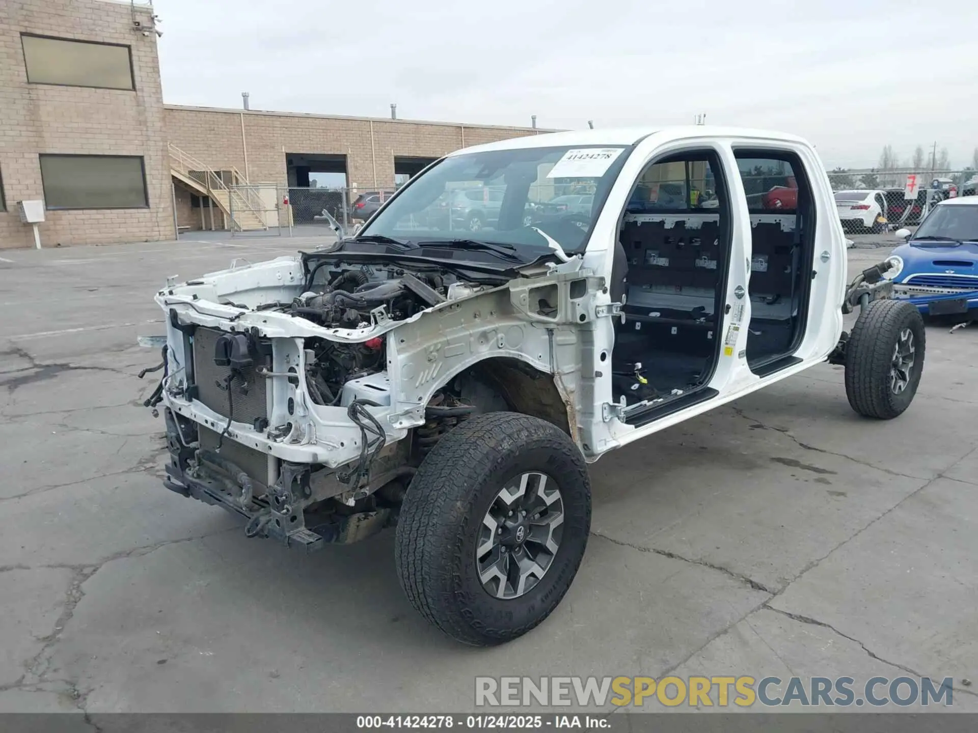 6 Photograph of a damaged car 3TMDZ5BN0PM156107 TOYOTA TACOMA 2023