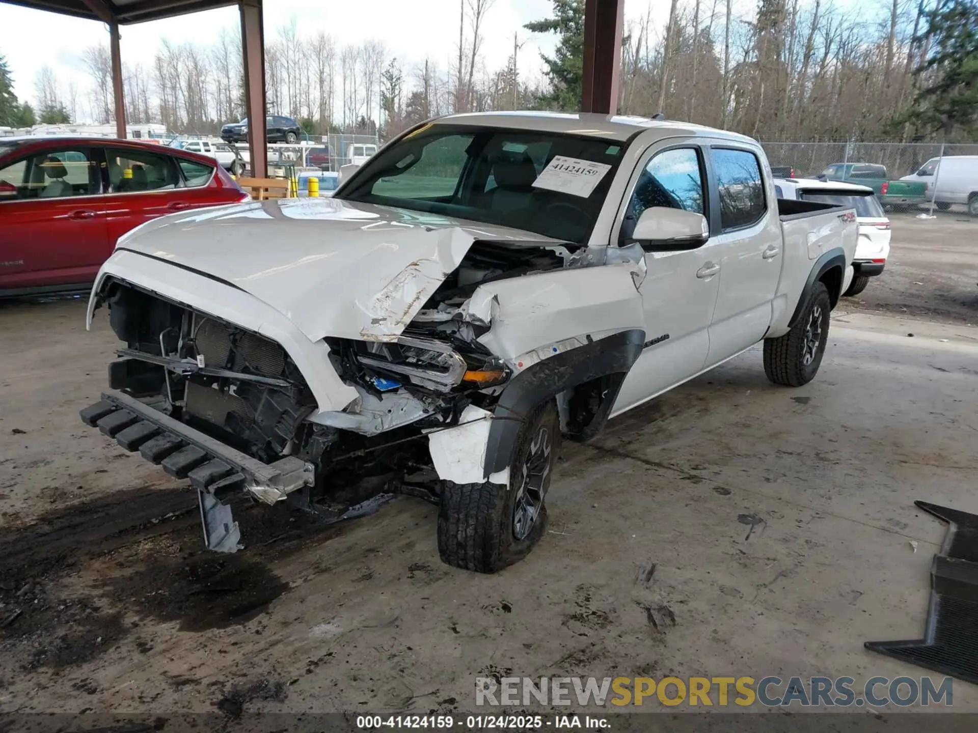 2 Photograph of a damaged car 3TMDZ5BN1PM158884 TOYOTA TACOMA 2023