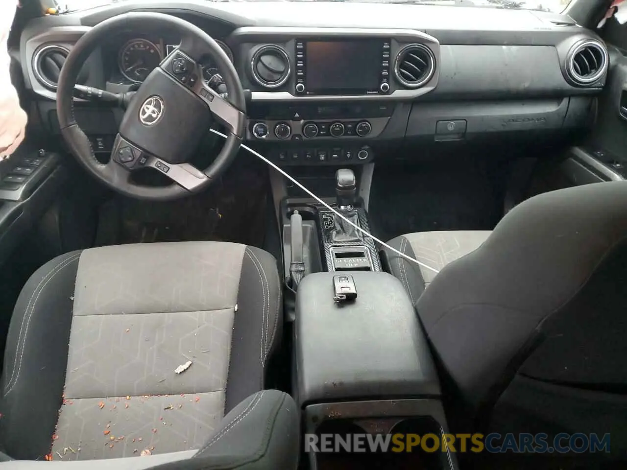 8 Photograph of a damaged car 3TMDZ5BN1PM166936 TOYOTA TACOMA 2023