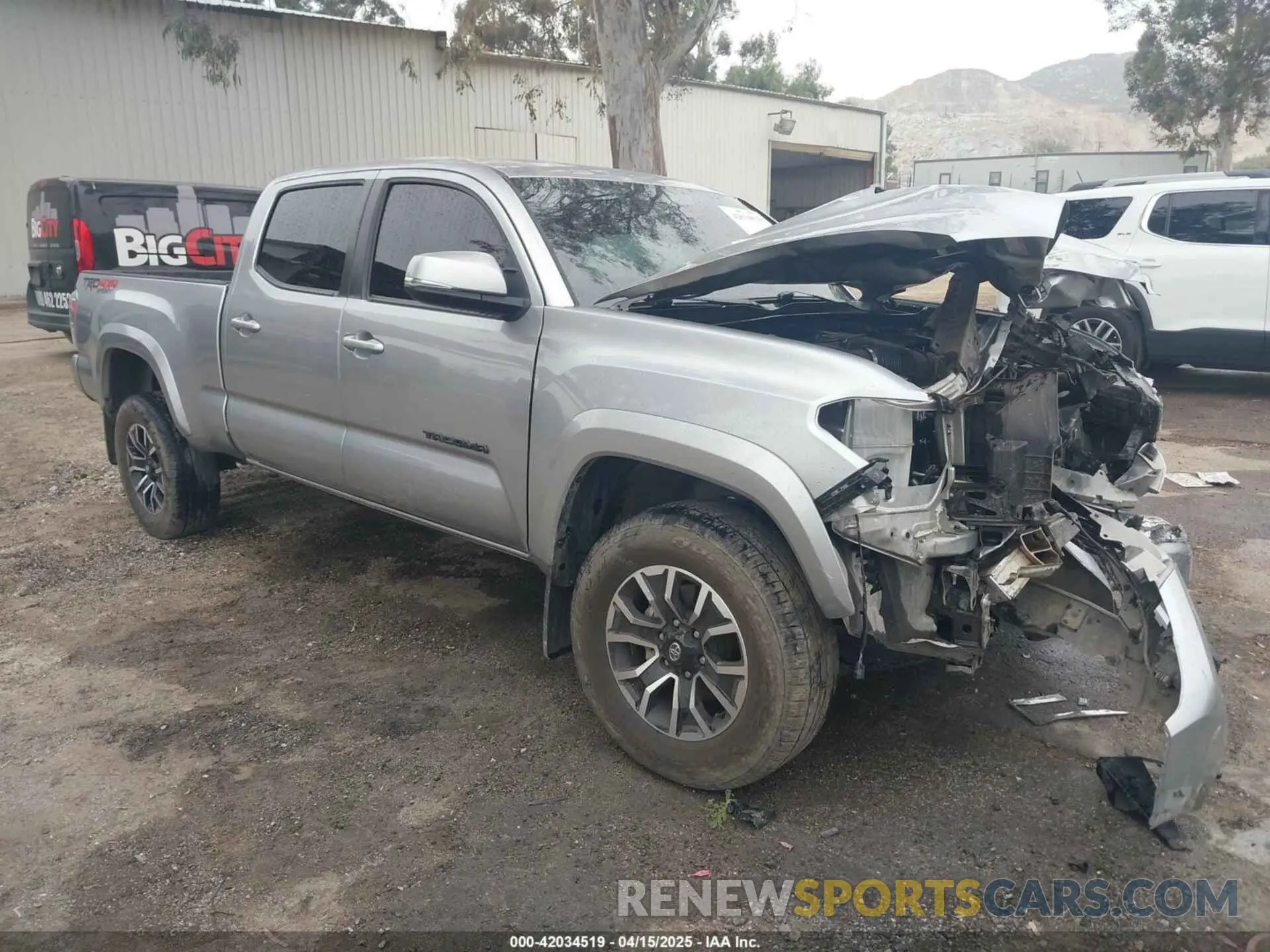 1 Photograph of a damaged car 3TMDZ5BN2PM164497 TOYOTA TACOMA 2023