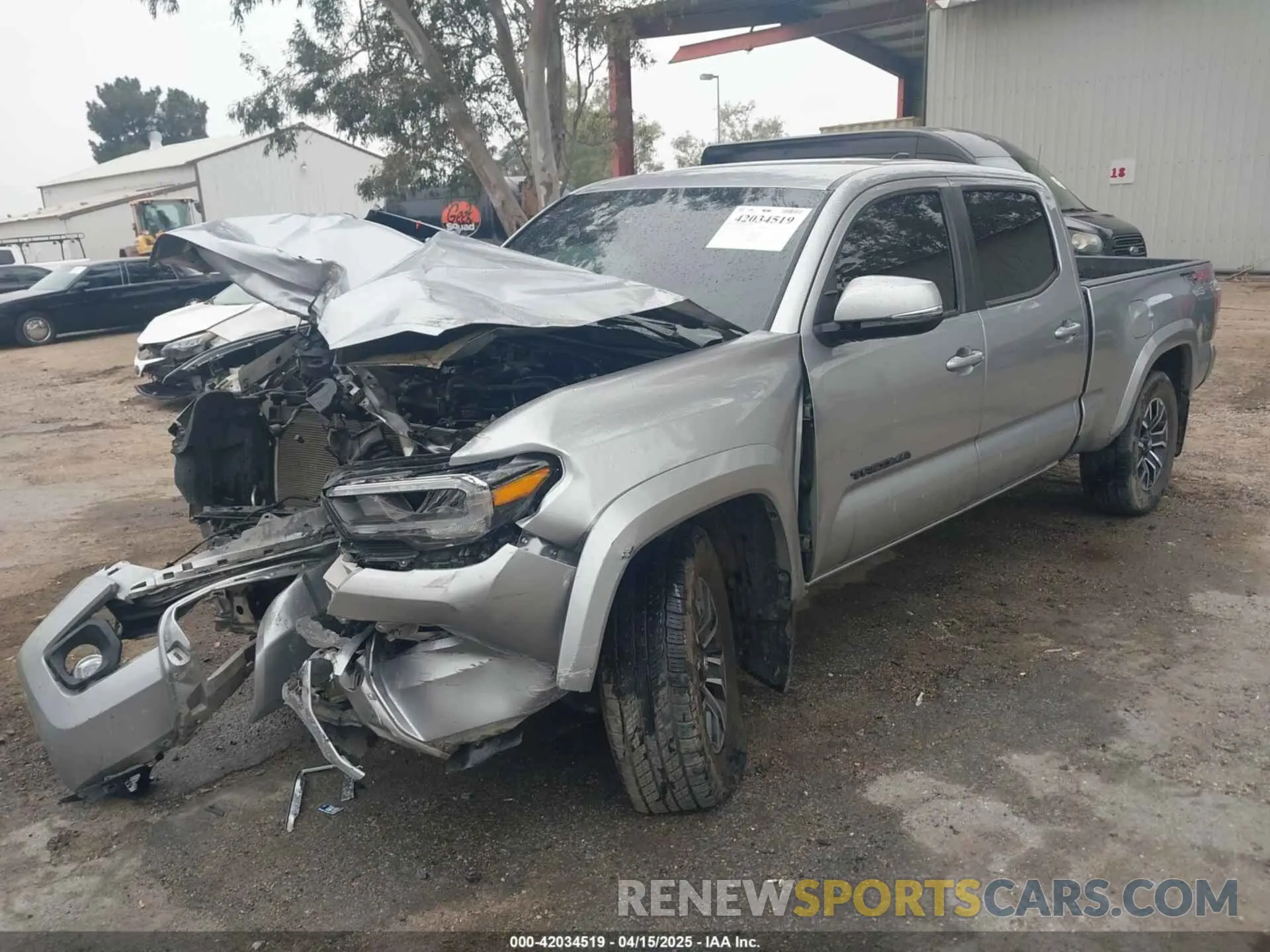 2 Photograph of a damaged car 3TMDZ5BN2PM164497 TOYOTA TACOMA 2023