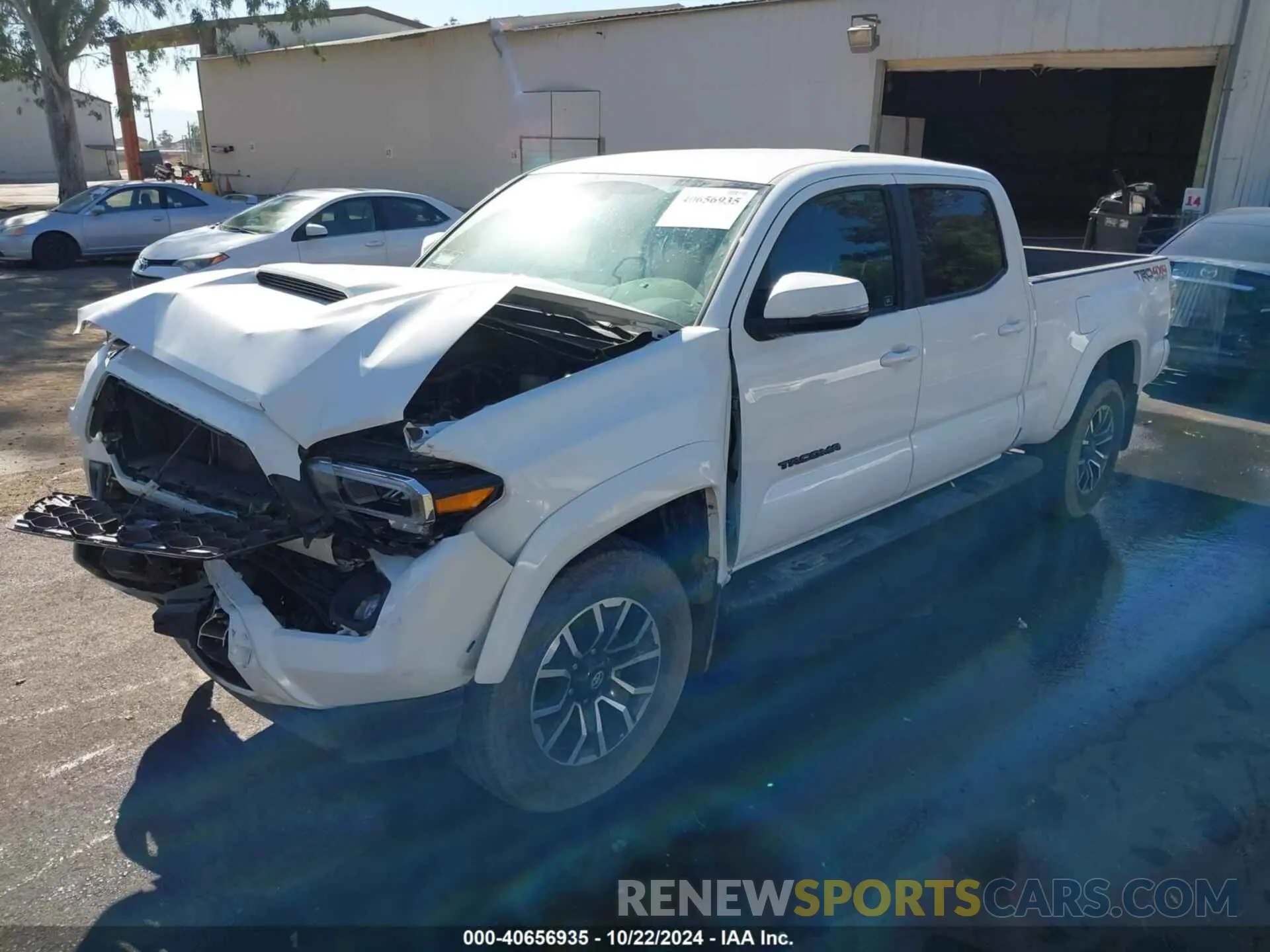 2 Photograph of a damaged car 3TMDZ5BN3PM142458 TOYOTA TACOMA 2023