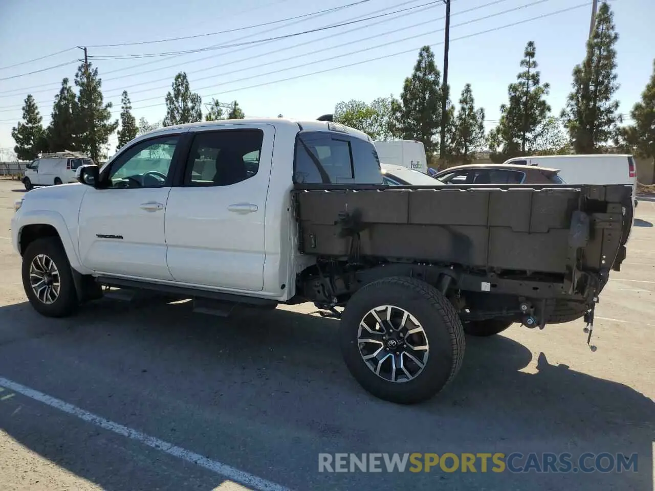 2 Photograph of a damaged car 3TMDZ5BN4PM166252 TOYOTA TACOMA 2023