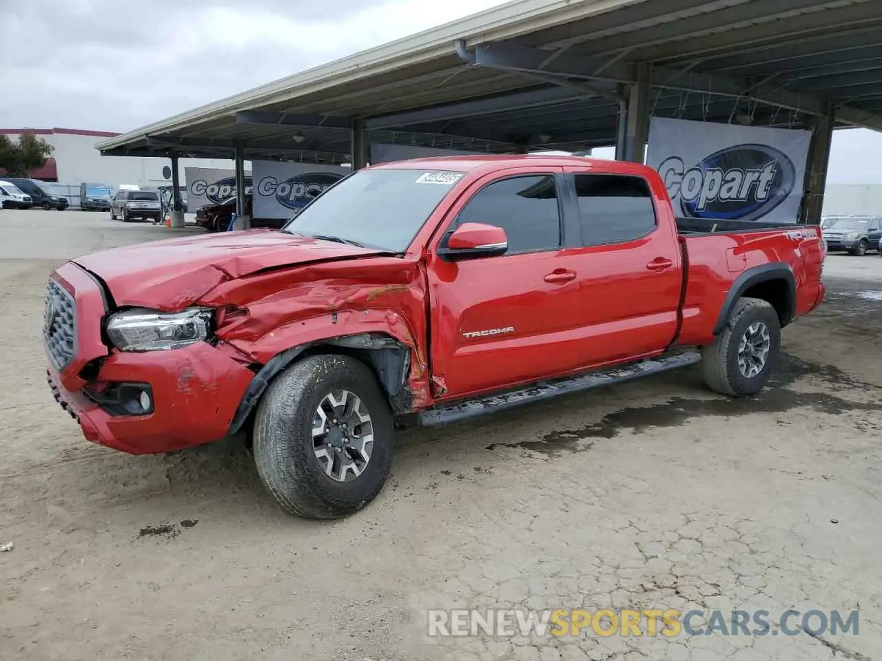 1 Photograph of a damaged car 3TMDZ5BN5PM142557 TOYOTA TACOMA 2023